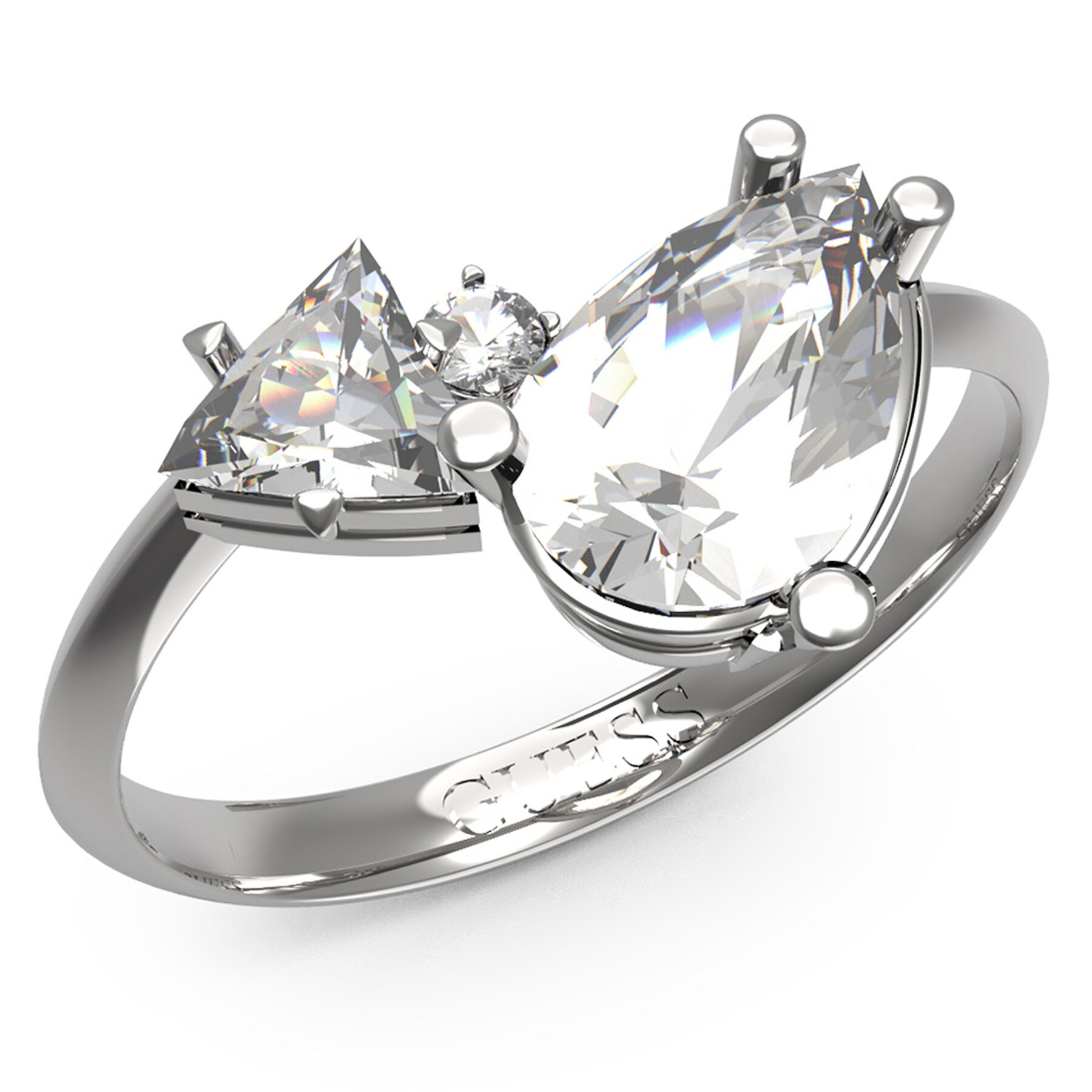 Ring Guess JUBR04 418JW Silber
