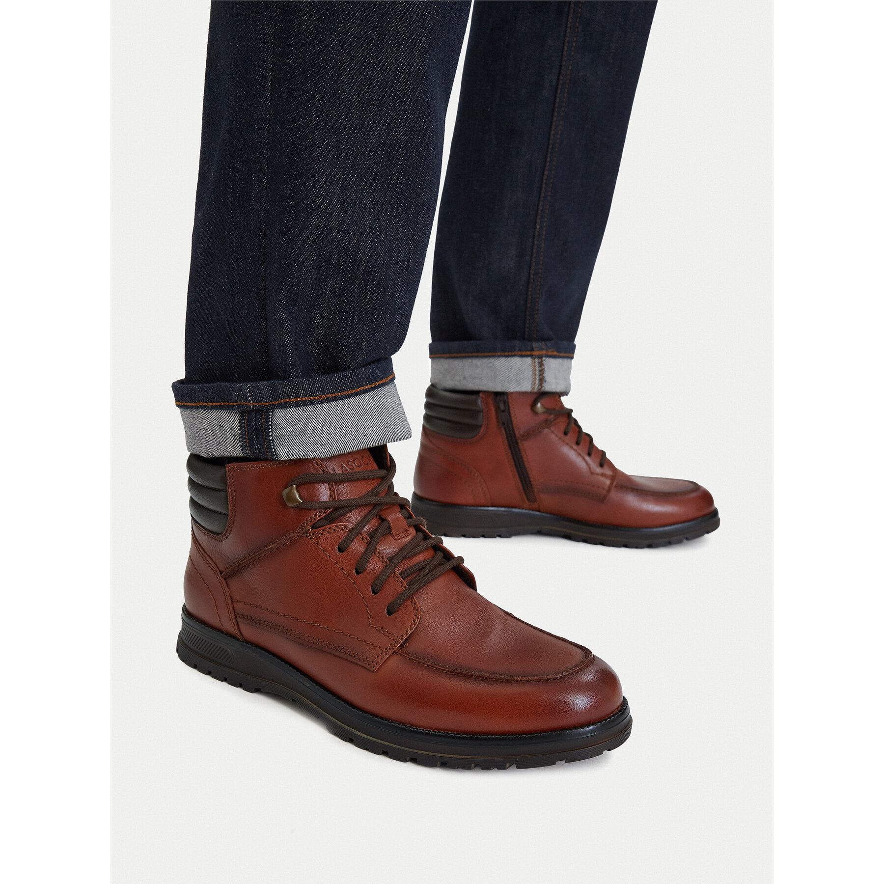 Šnurovacia obuv Lasocki CEO-BRUNO-02 MI08 Hnedá