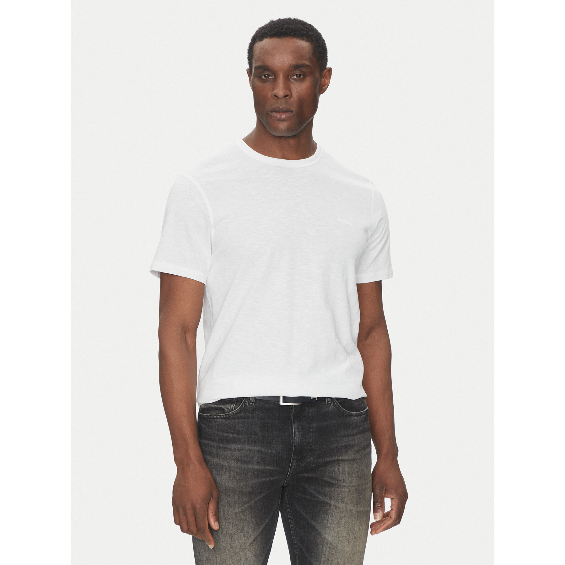 BOSS T-shirt Tegood 50508243 Bianco Regular Fit