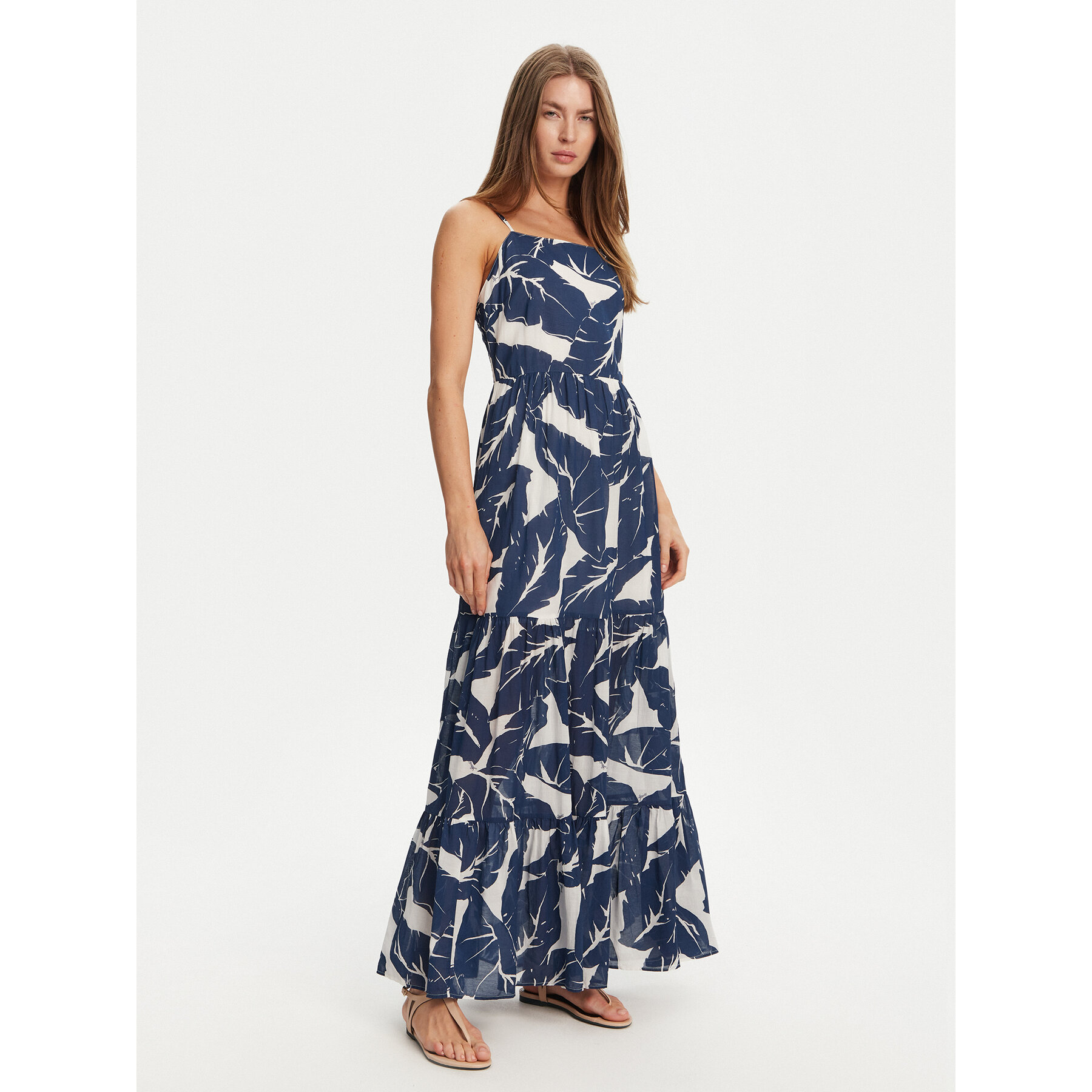 Gaudi Sommerkleid 511FD15021 Dunkelblau Regular Fit