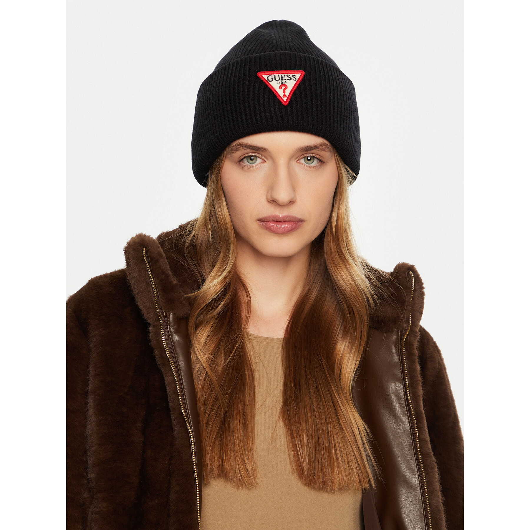 Sapka Guess, Méret: M, Fekete, AW5234 VIS01