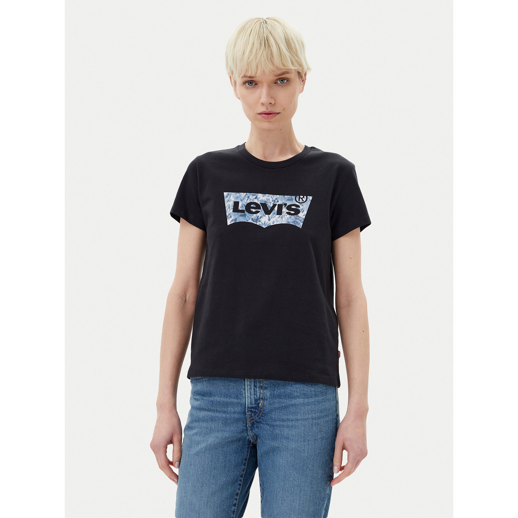 Levi's® T-Shirt Perfect 17369-2930 Μαύρο Regular Fit