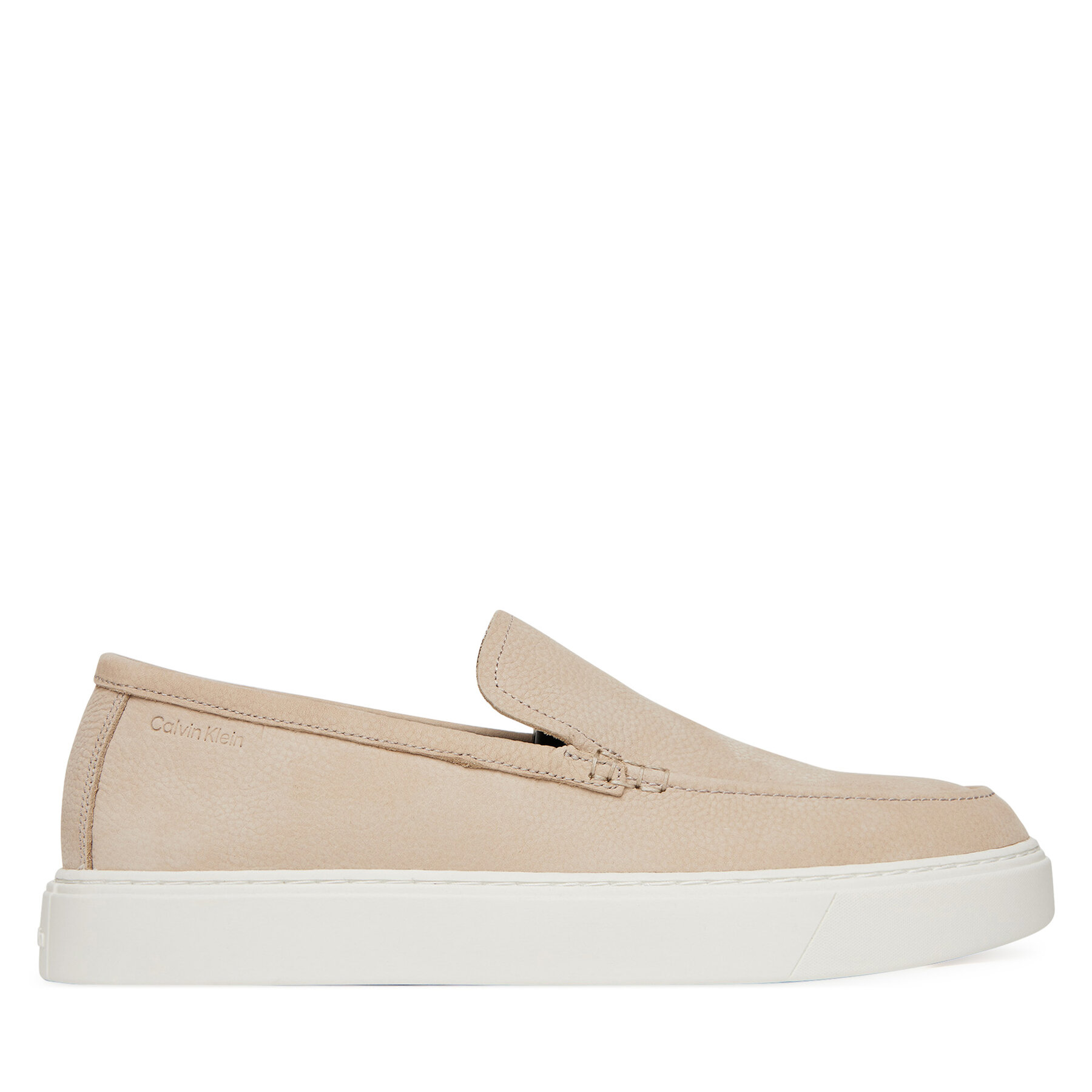 Męskie Calvin Klein Mokasyny, Rozmiar 45 Beżowy Hybrid Moccasin Nu HM0HM01902