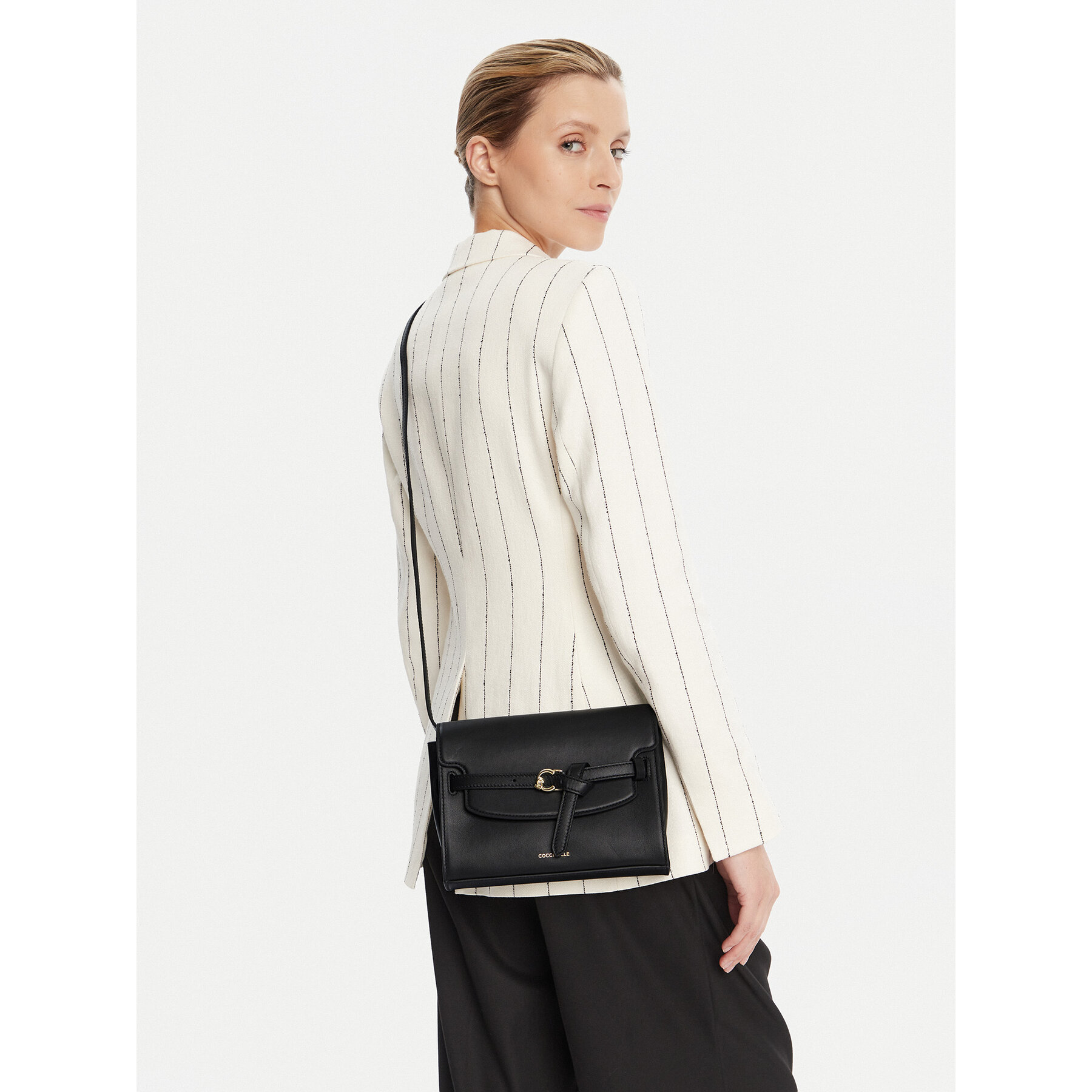 Geantă Coccinelle TLA Coccinellesabine E1 TLA 15 01 01 Negru