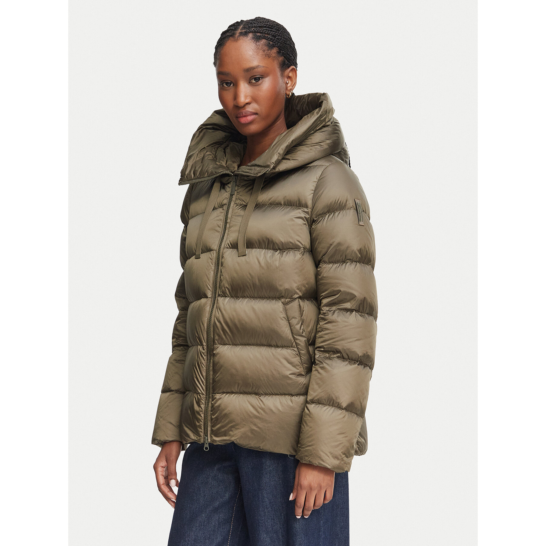 Bomboogie Daunenjacke Rome GW6012TDLC6 Grün Regular Fit