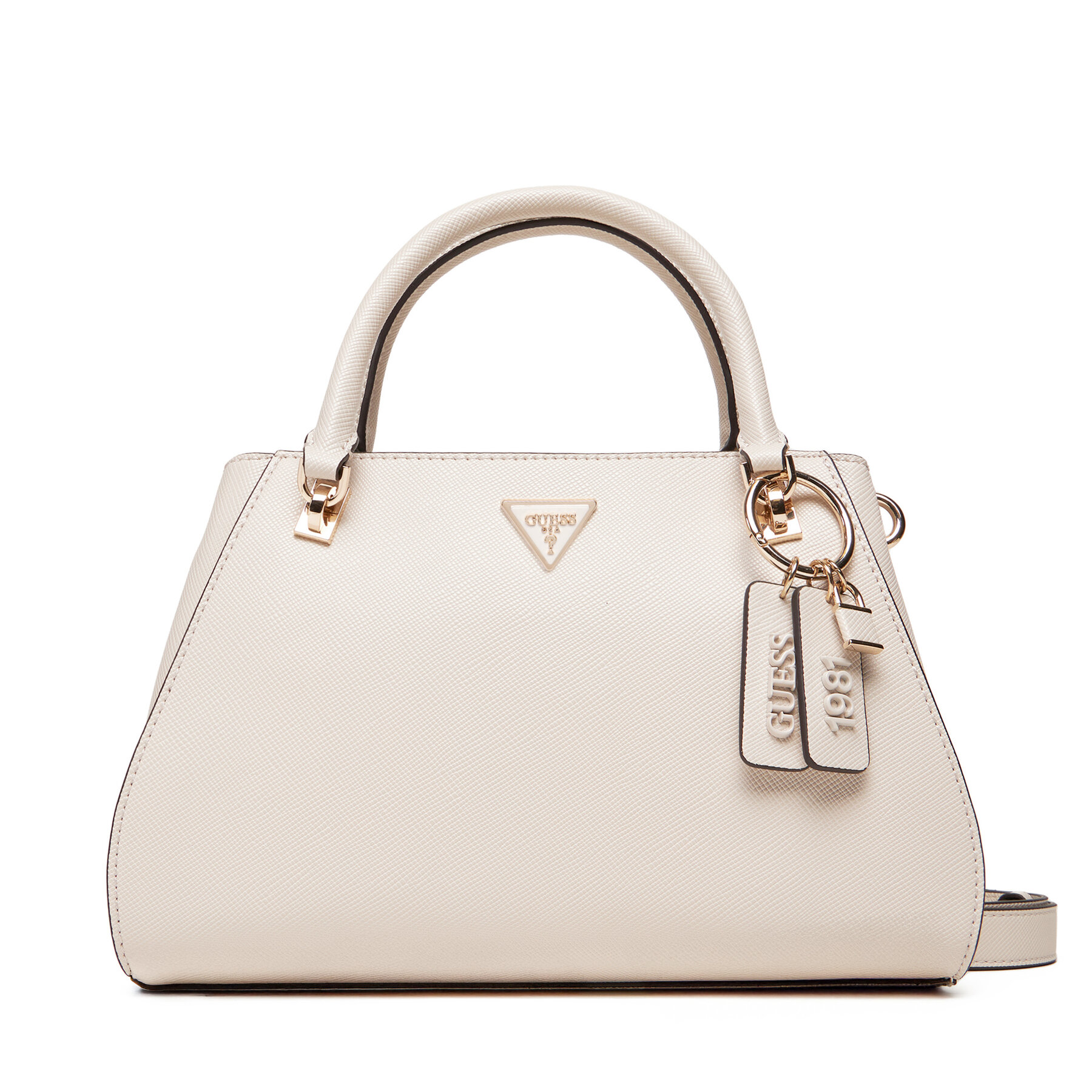 Geantă Guess Noelle II HWZG96 72070 Écru