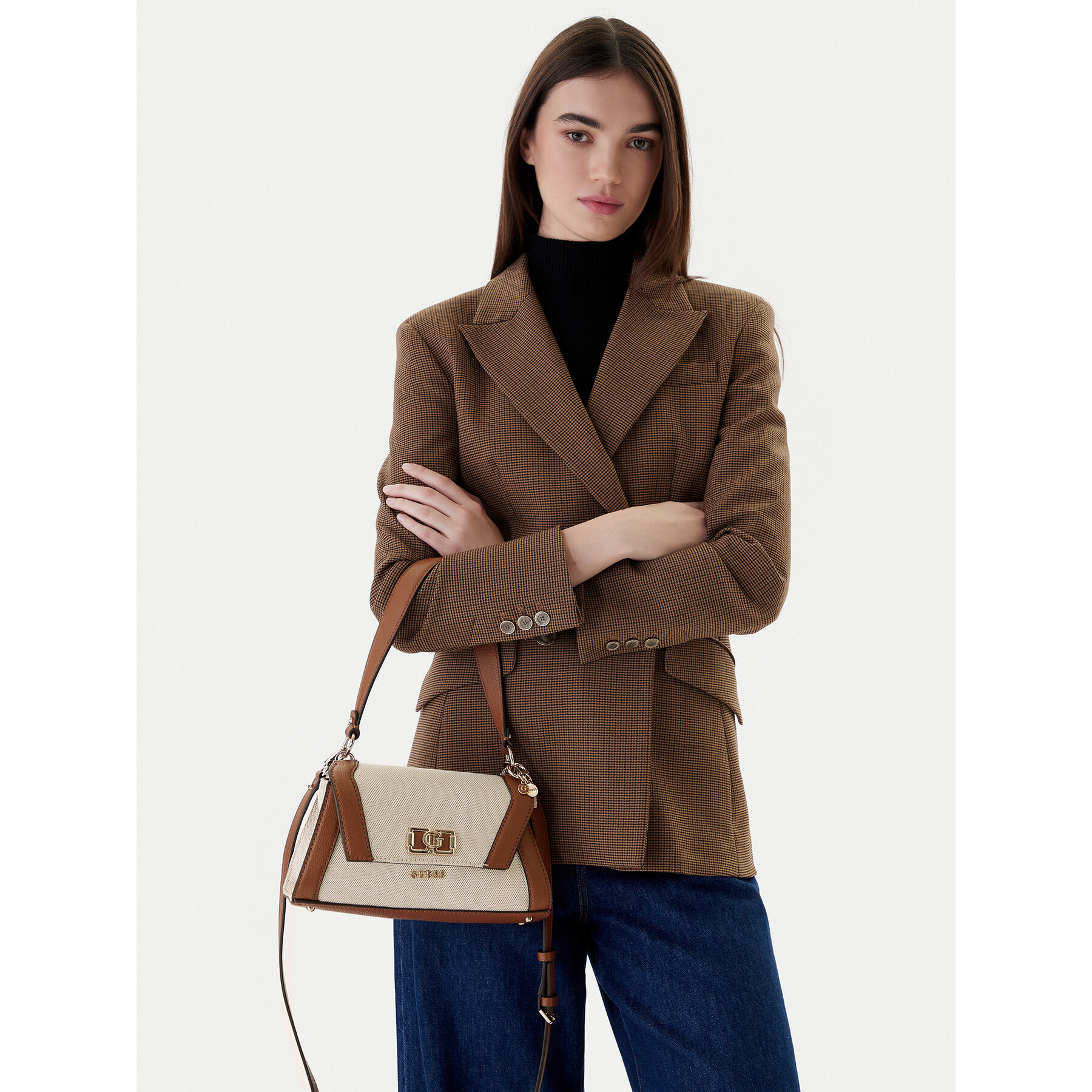 Táska Guess Karnilla HWAG97 19190 Ekru