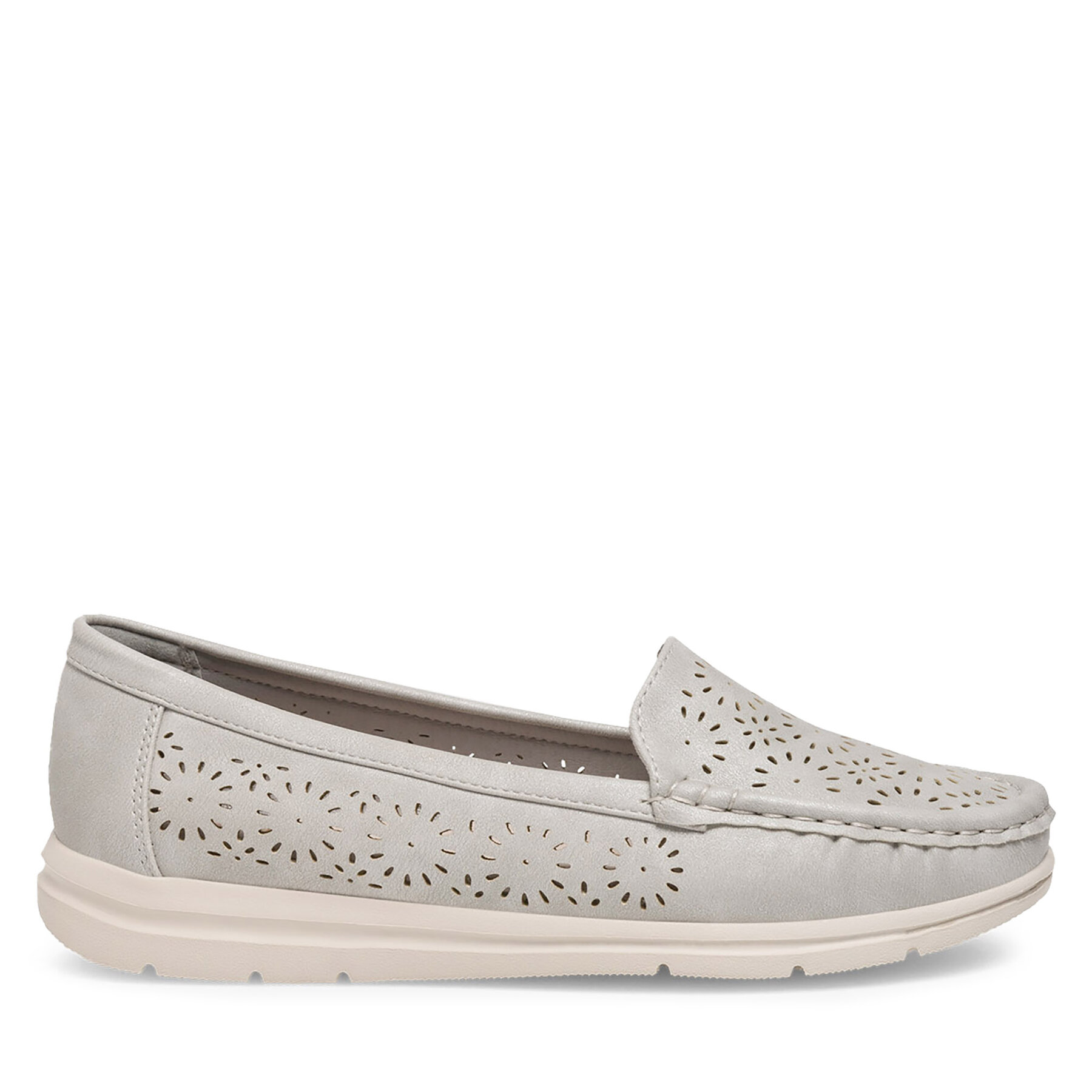 Damskie Mokasyny Clara Barson, Rozmiar 41 Szary KFB22SH002