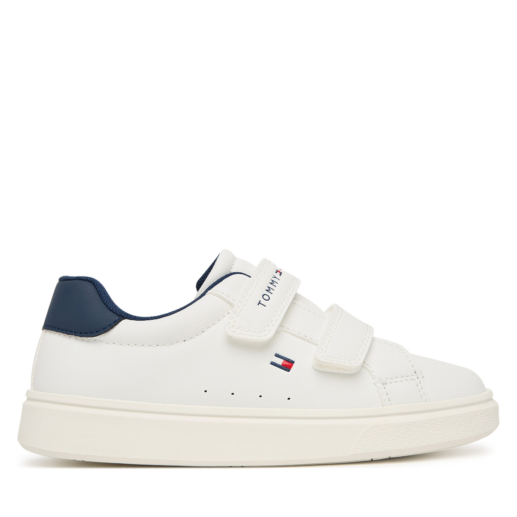 Sneakers Tommy Hilfiger Low Cut Velcro Sneaker T1X9-35216-1355 S Alb