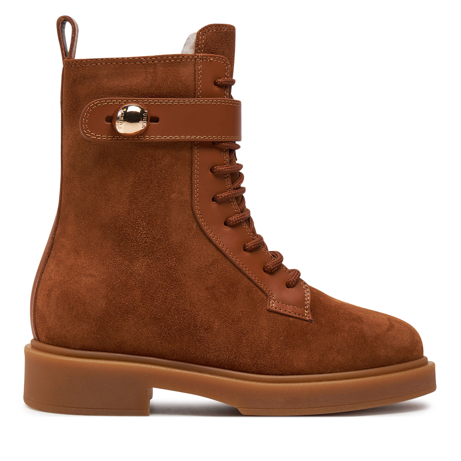Damen Stiefeletten Furla, Schuhgröße 36, Braun, Sfera YI47SFE-BX3503-3525S-1-007-20-AL