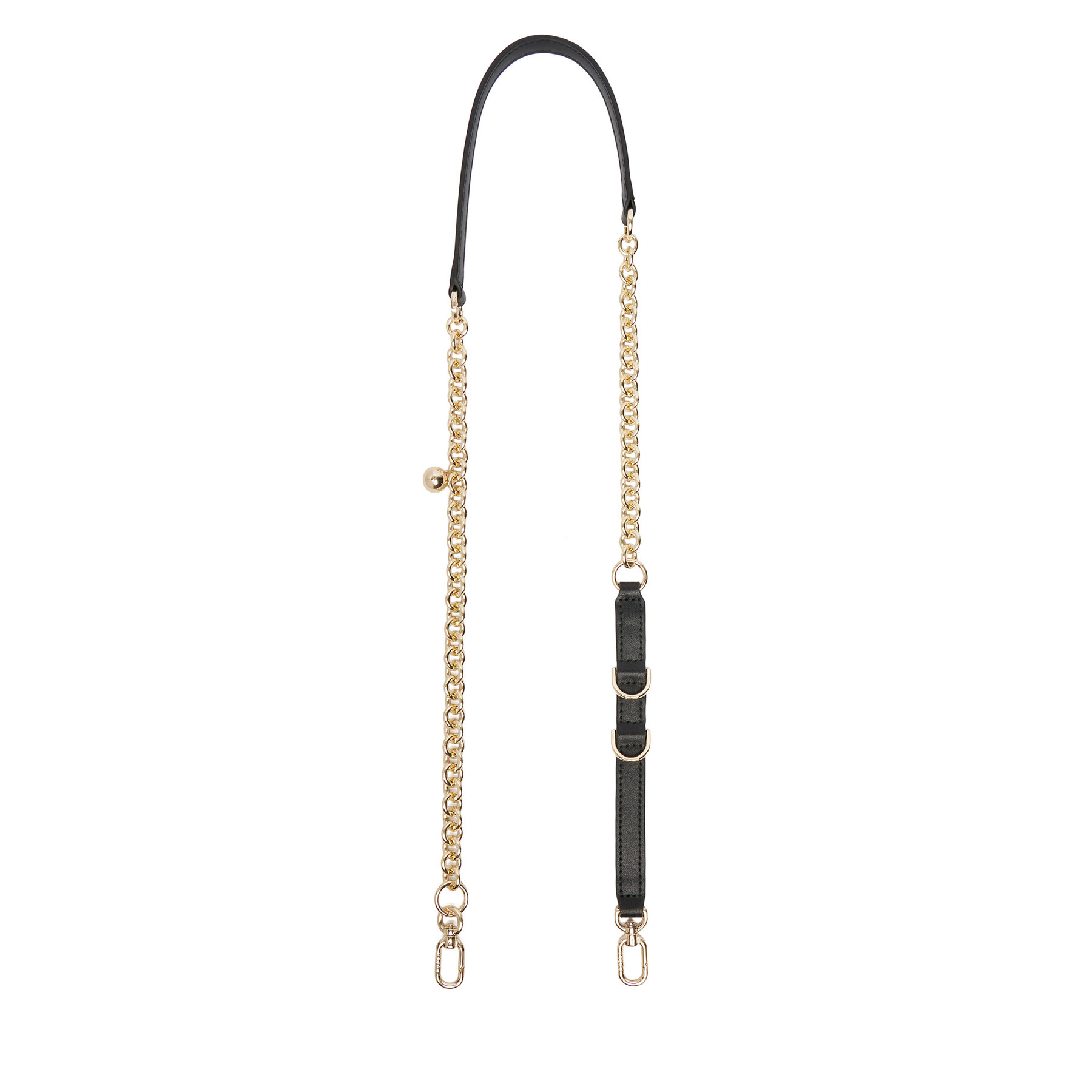 Odnímateľný popruh tašky Furla Delia Chain WK00593 BX3756 CN O6000 Čierna