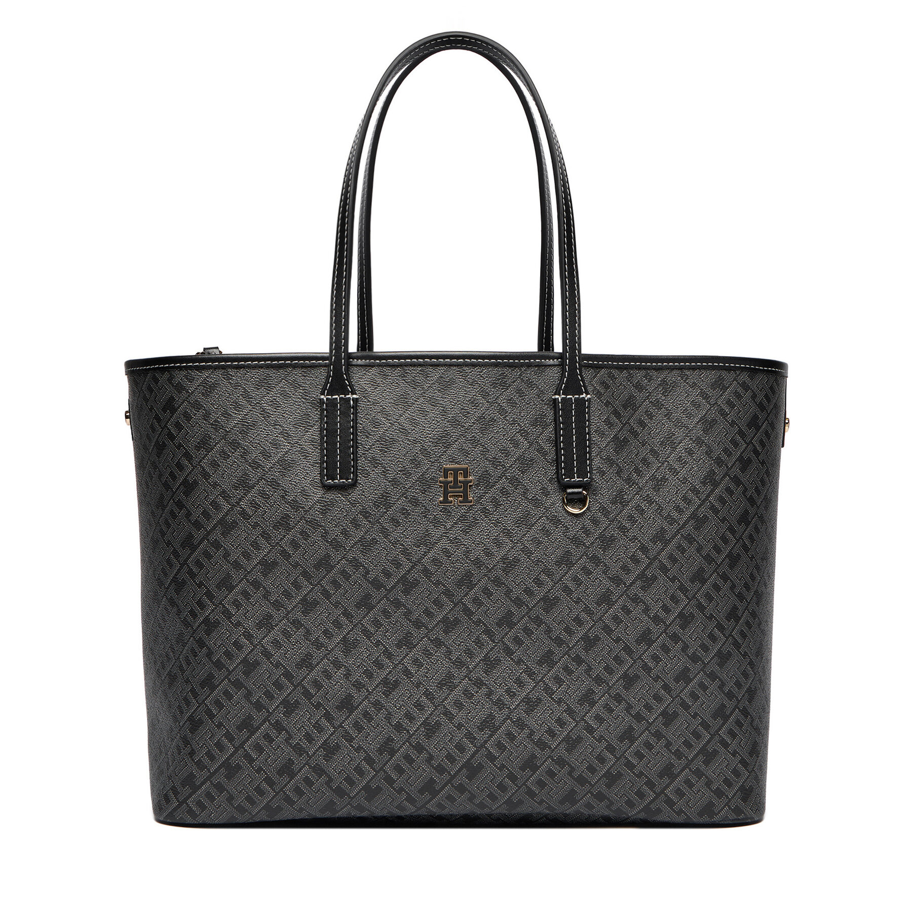 Tommy Hilfiger Τσάντα Tommy Hilfiger Th Monoplay AW0AW17696 Μαύρο