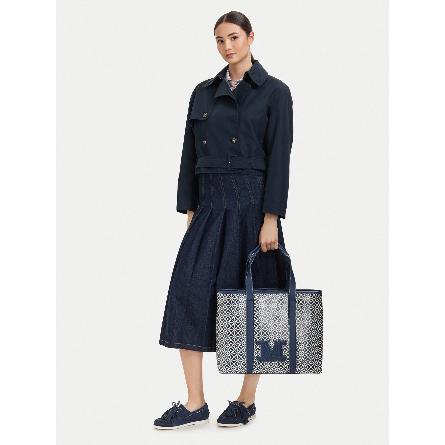 Max Mara Beachwear Τσάντα Max Mara Beachwear BCHFARNETO 2616511059650 Μπλε