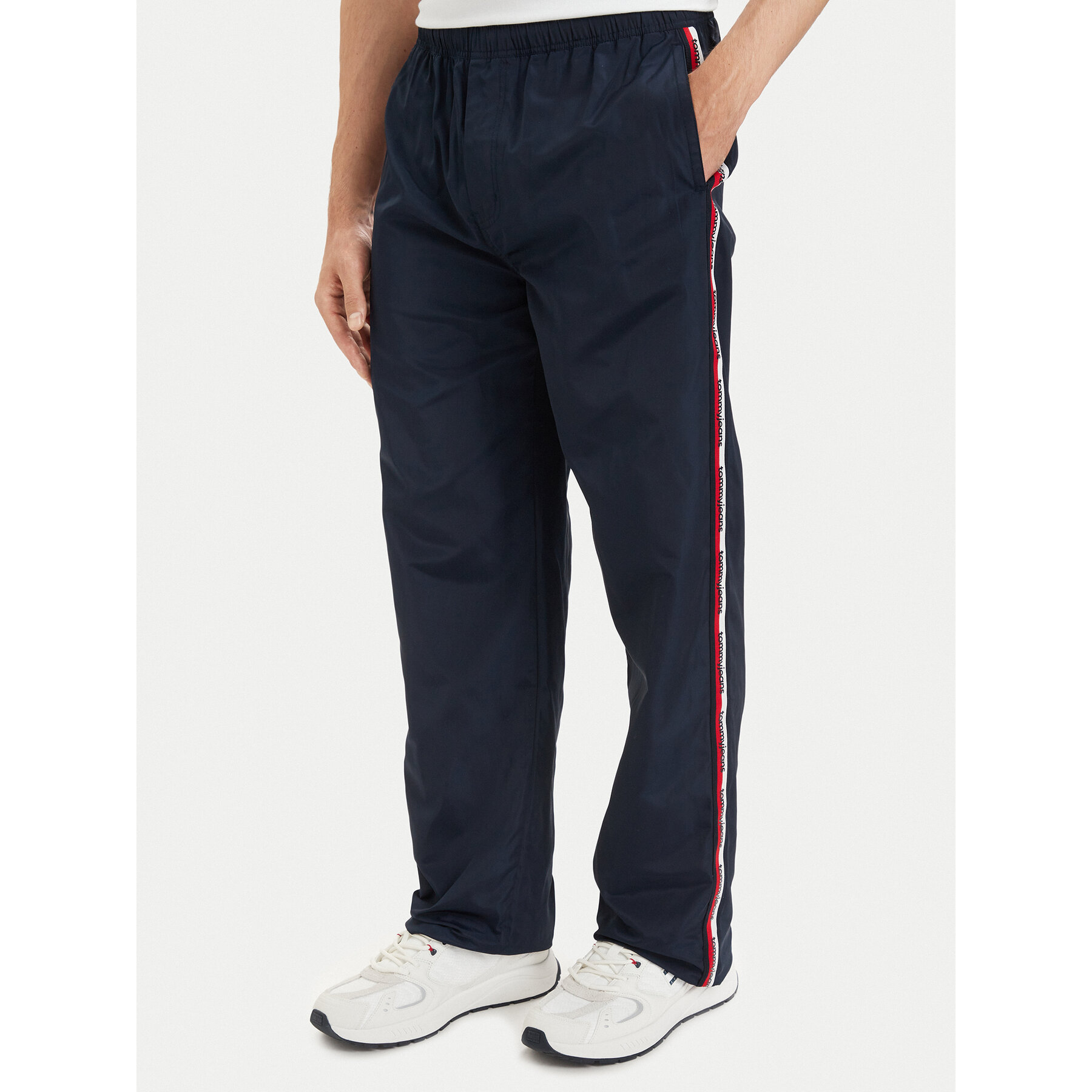 Tommy Jeans Jogginghose DM0DM23123 Dunkelblau Relaxed Fit
