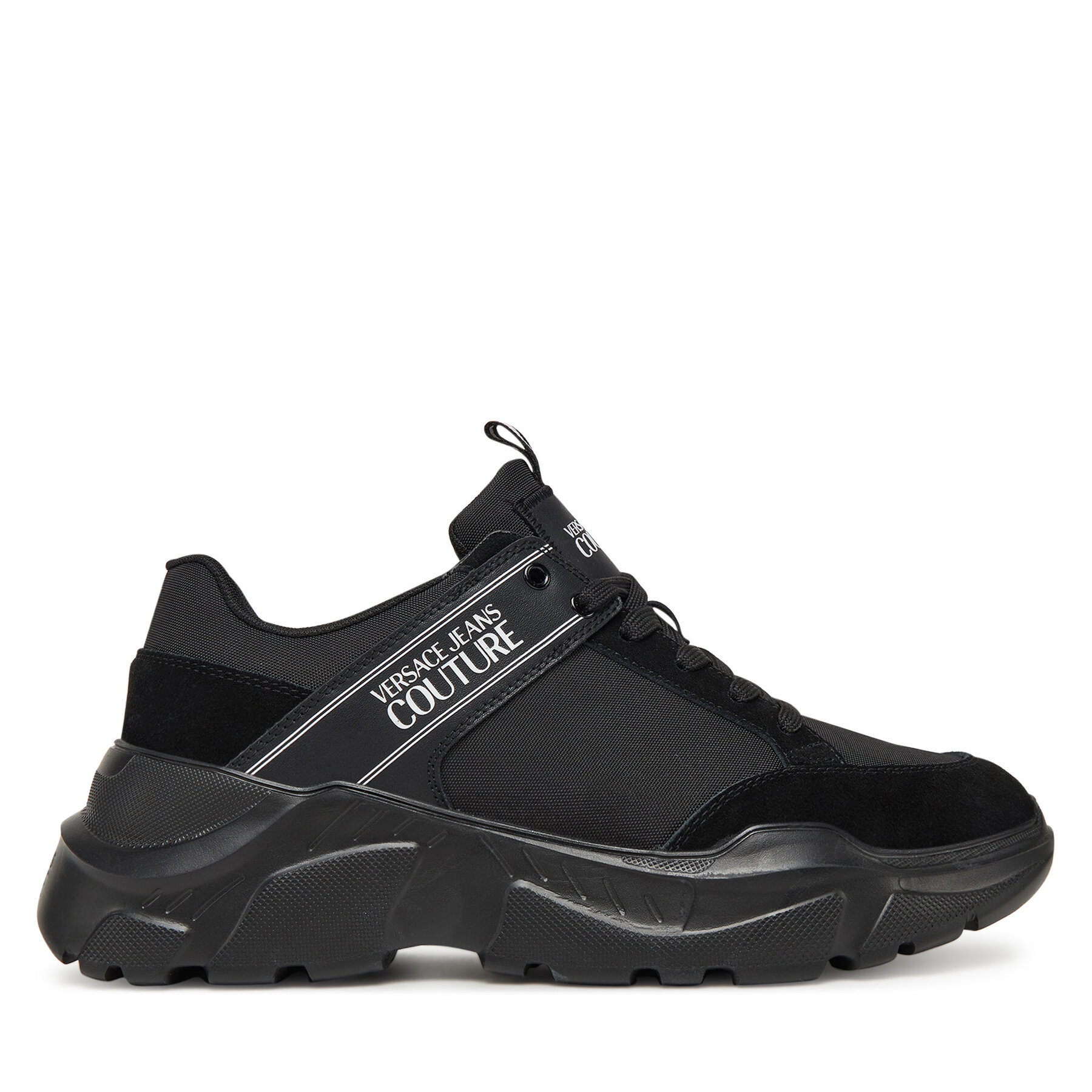 Pánske Sneakersy Versace Jeans Couture, Rozmer: 41, Čierna, 78YA3SC2
