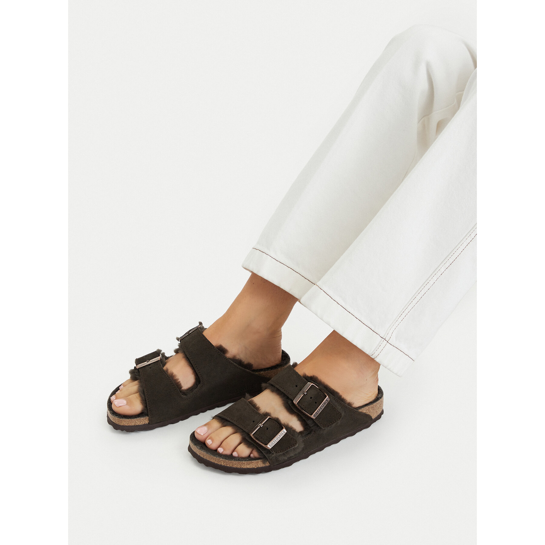 Natikači Birkenstock Arizona Shearling 1020528 Rjava