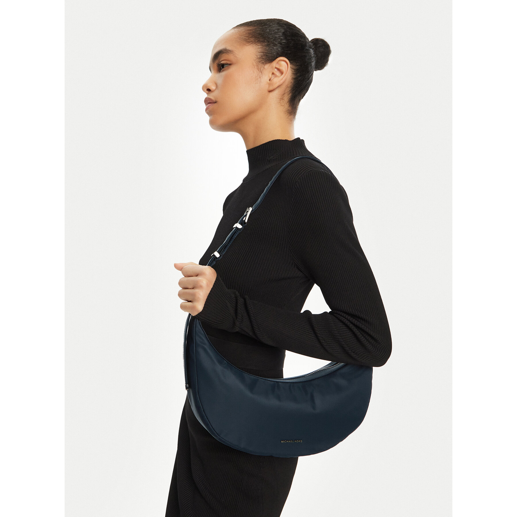 Geantă MICHAEL Michael Kors Avra 32R5U1FC6C Bleumarin