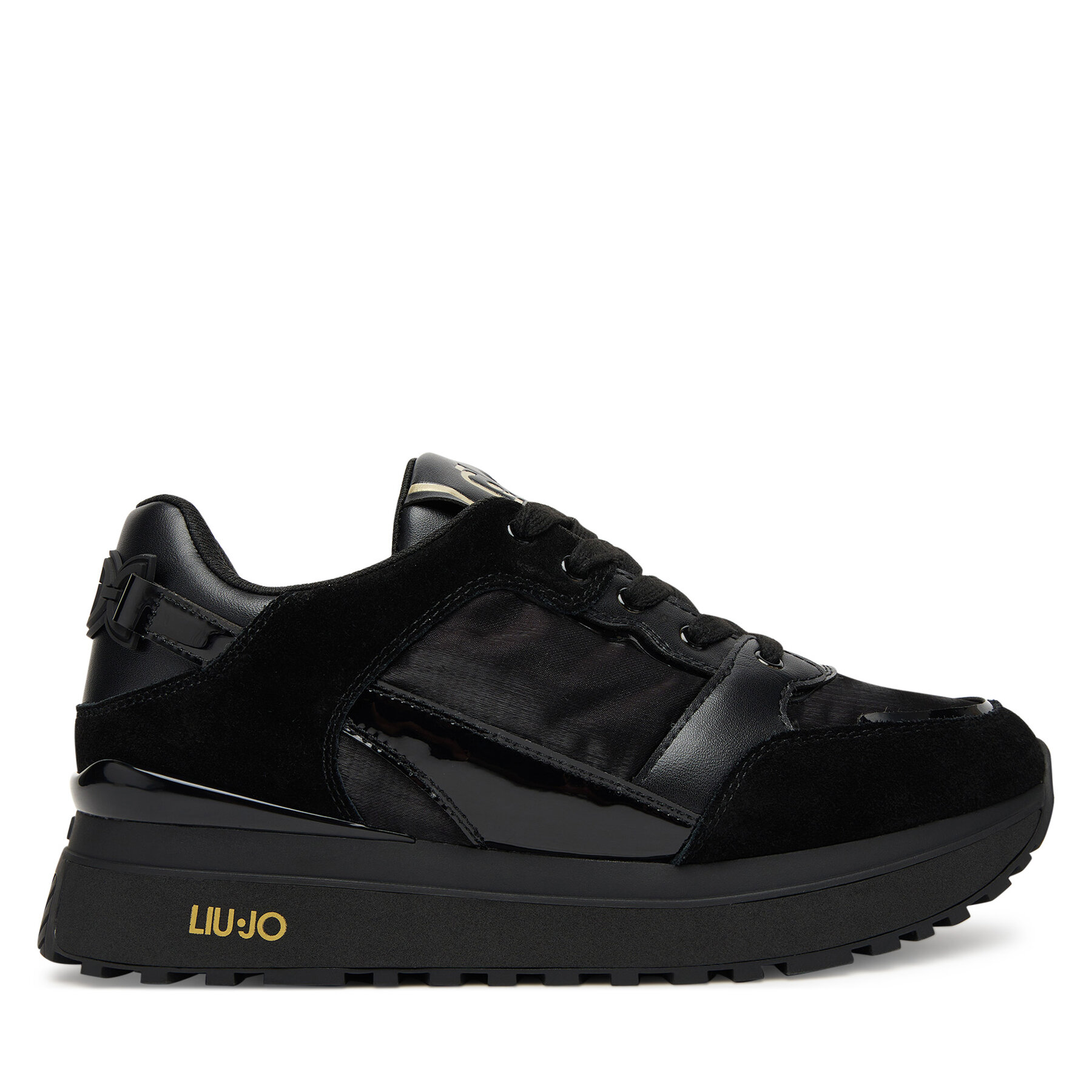 Sneakers Liu Jo Maxi Wonder 91 BF5005 PX522 Negru