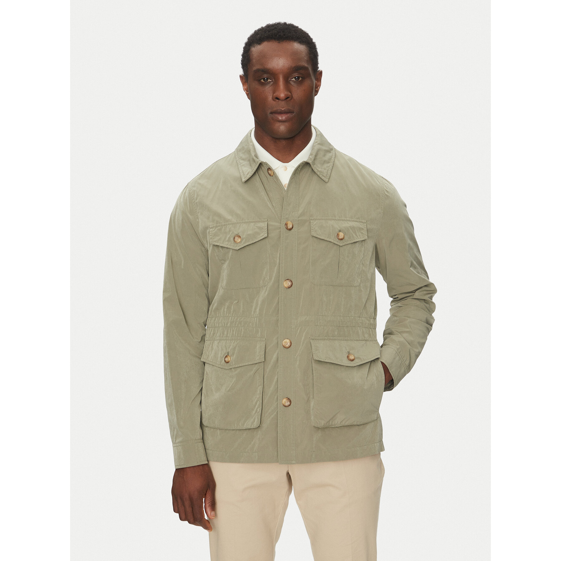Marciano Guess Übergangsjacke 5GHL13 2337Z Grün Regular Fit