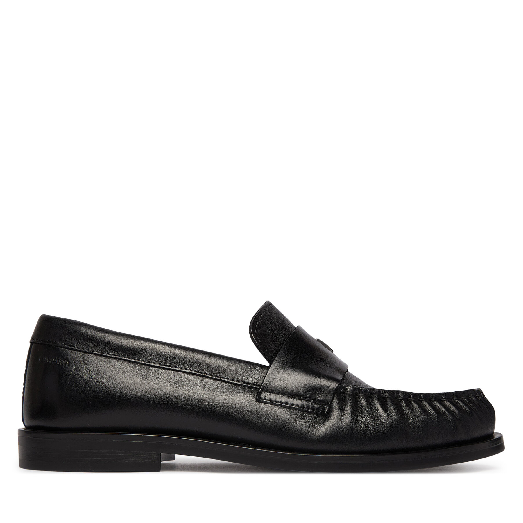 Loaferke Calvin Klein Round Loafer Lth HW0HW03031 Črna