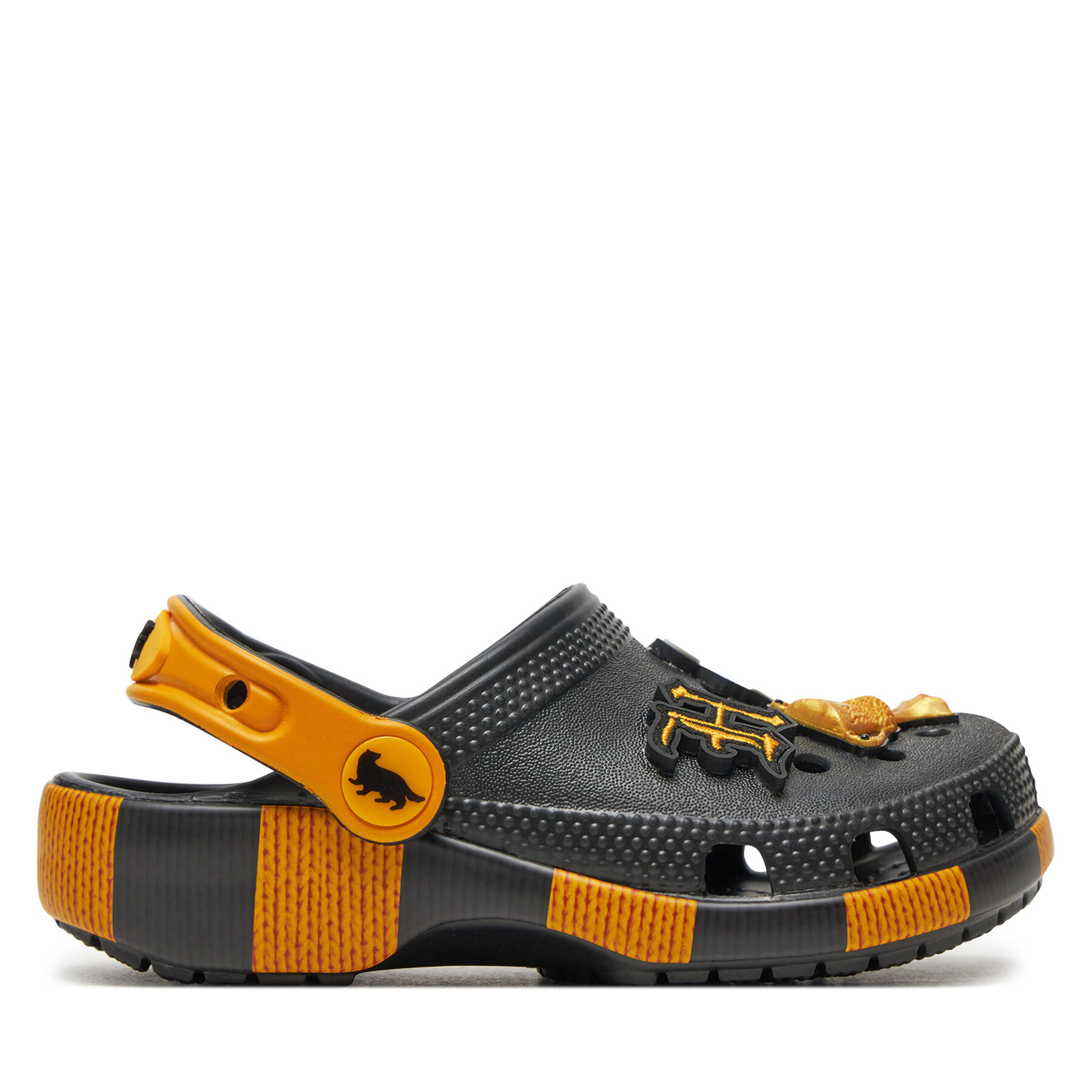 Kinder Pantoletten Crocs, Schuhgröße 36_5, Schwarz, Harry Potter Classic Hufflepuff Clog K 210544