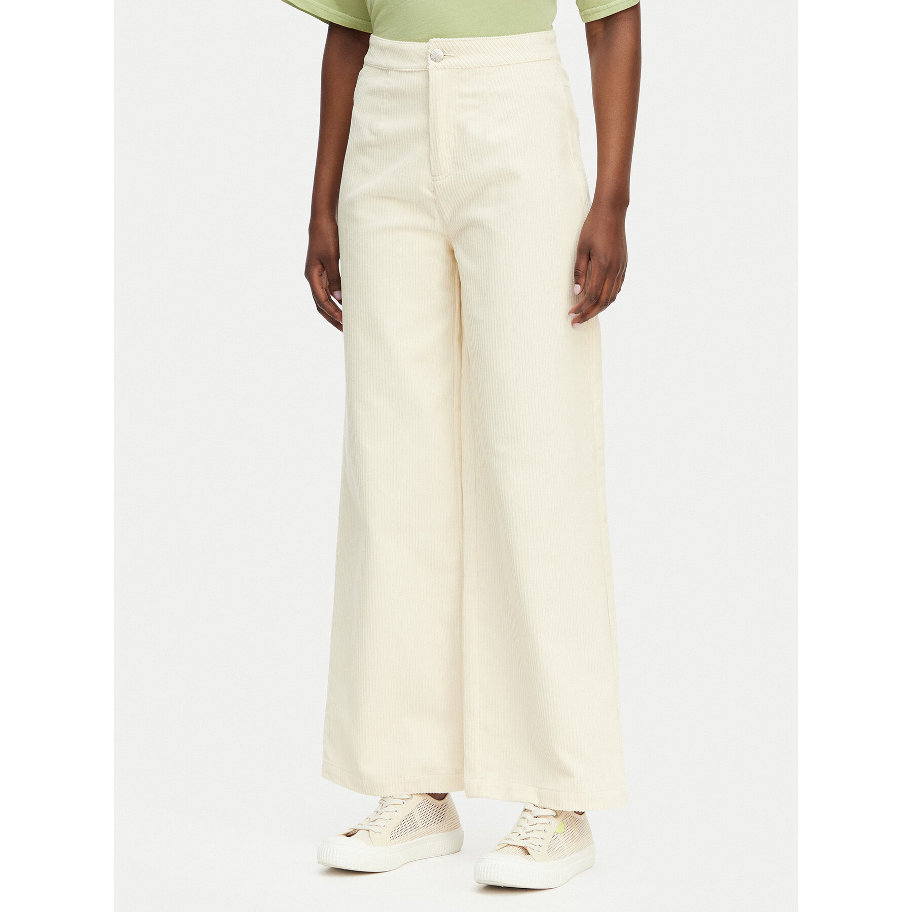 Roxy Stoffhose Winter Around ERJNP03634 Creme Regular Fit
