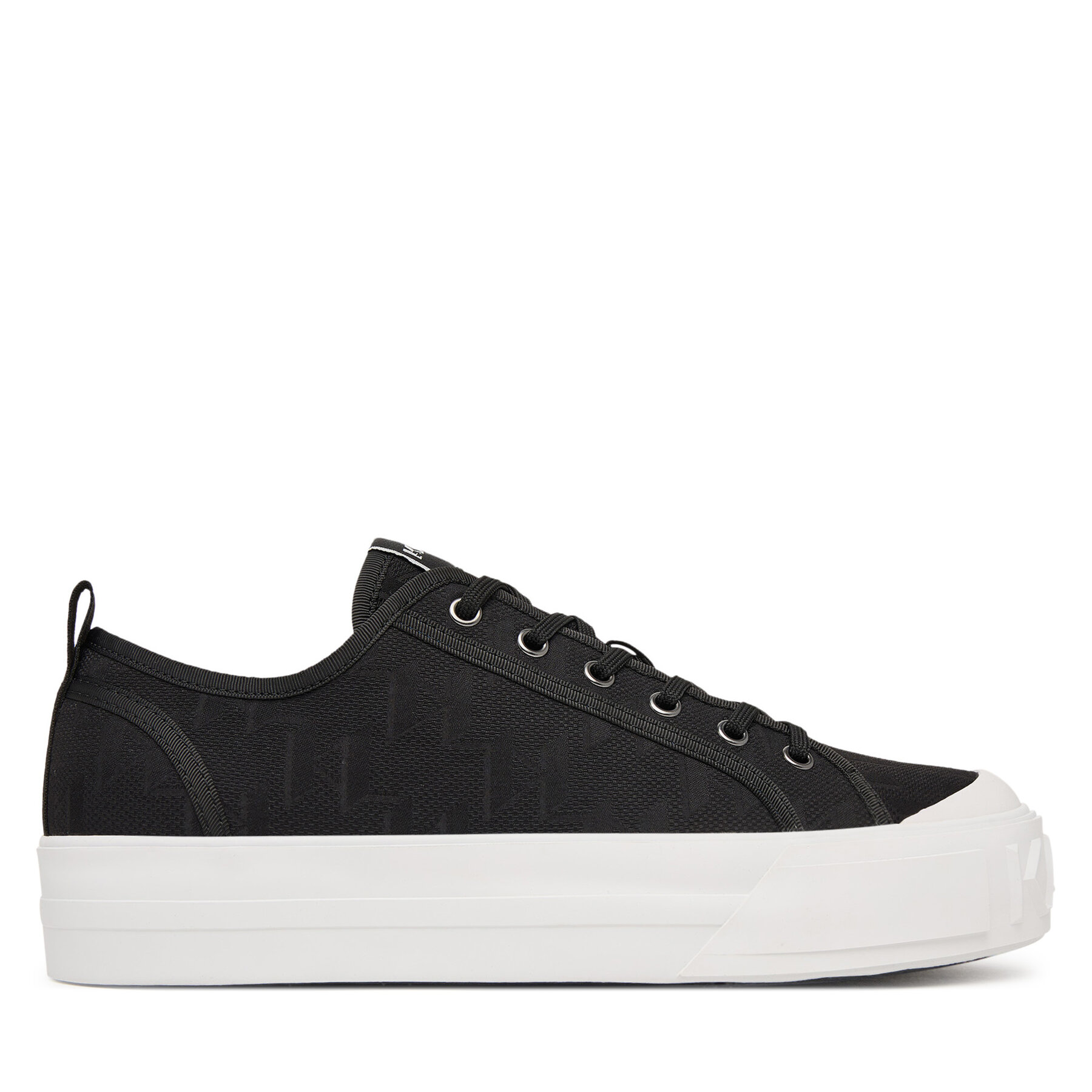 Plátenky KARL LAGERFELD Kampus Max V KL50526 Čierna
