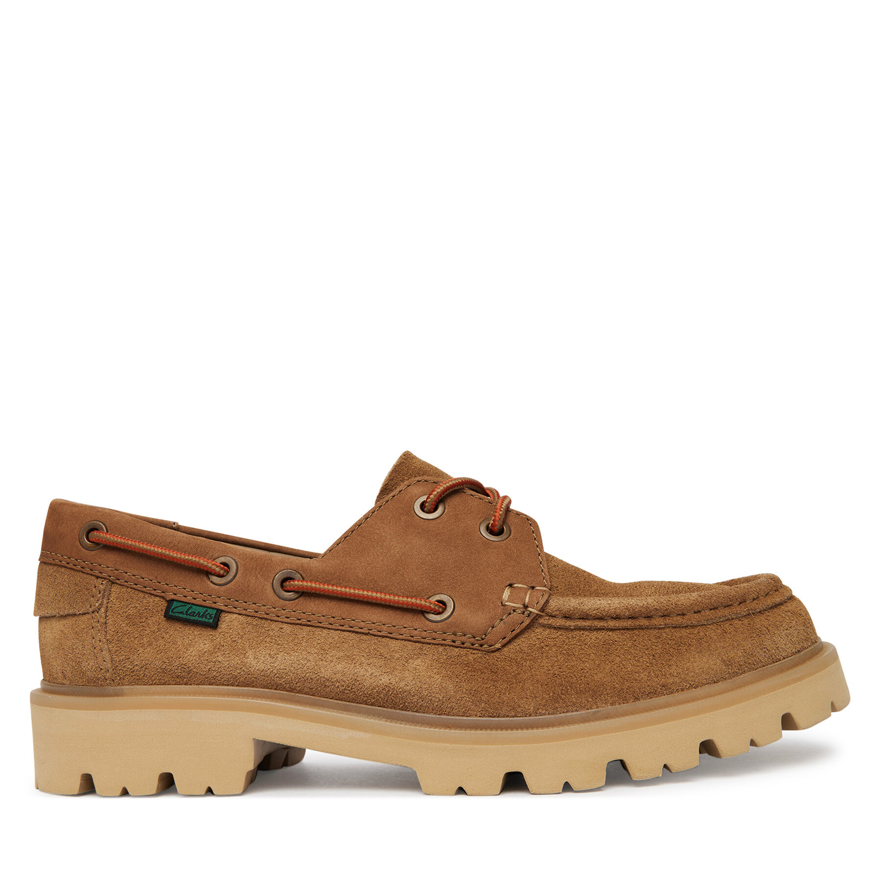 Loaferek Clarks Cleyhill Boat 26186178 Bézs