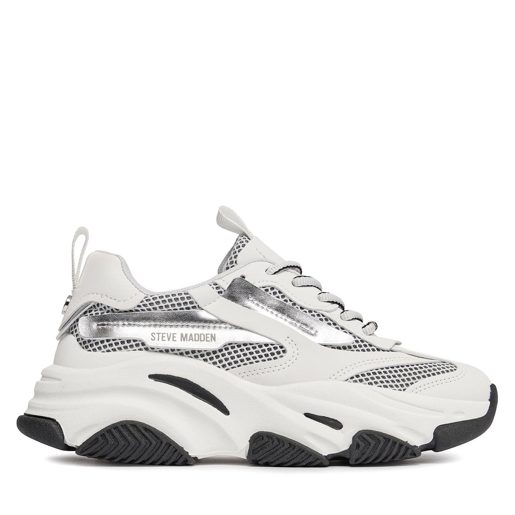 Sneakers Steve Madden Possession-E Sneaker SM19000033-04005-04D Silver