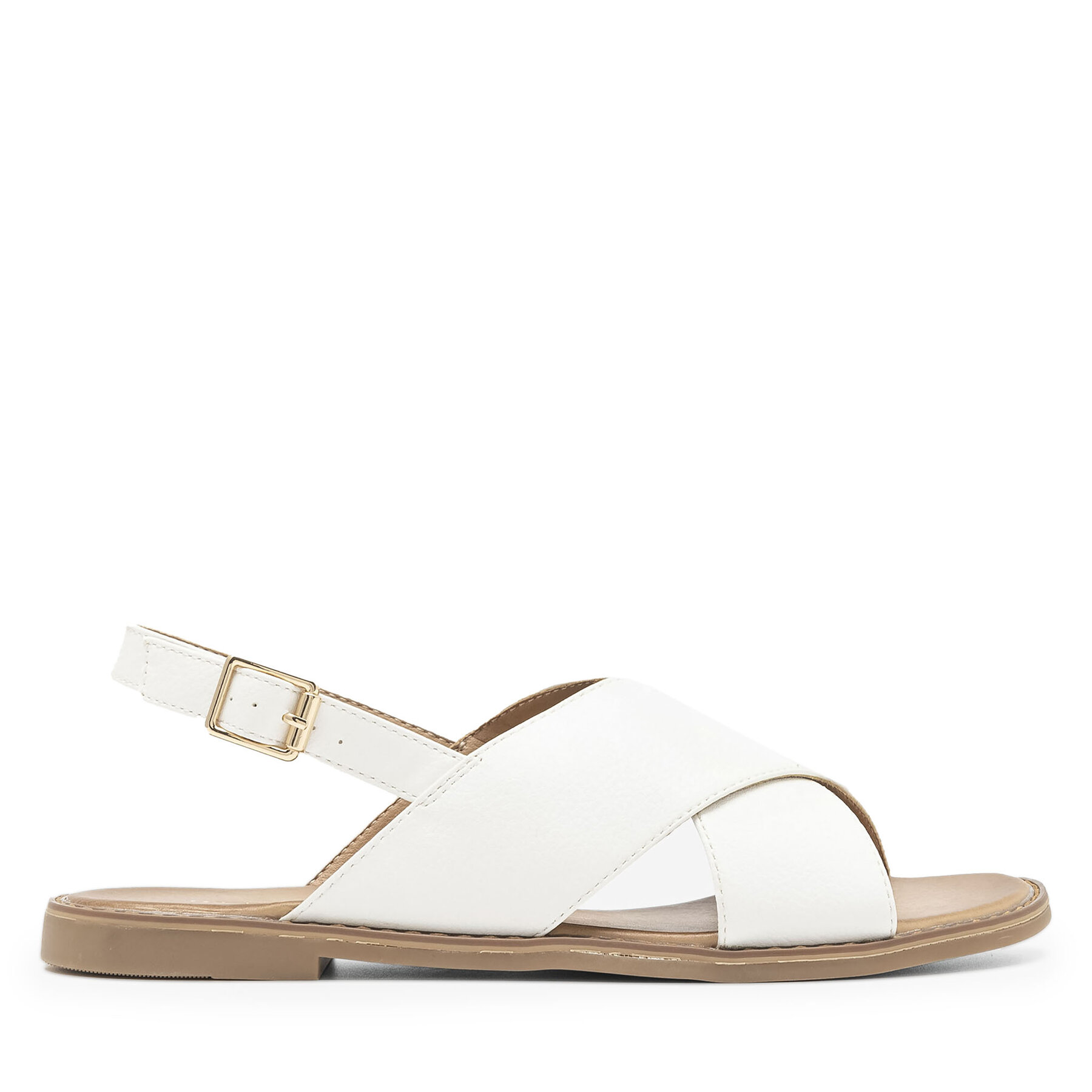 Bambini Sandali , Taglia 35, Bianco, WS5551-10, taglia : 35