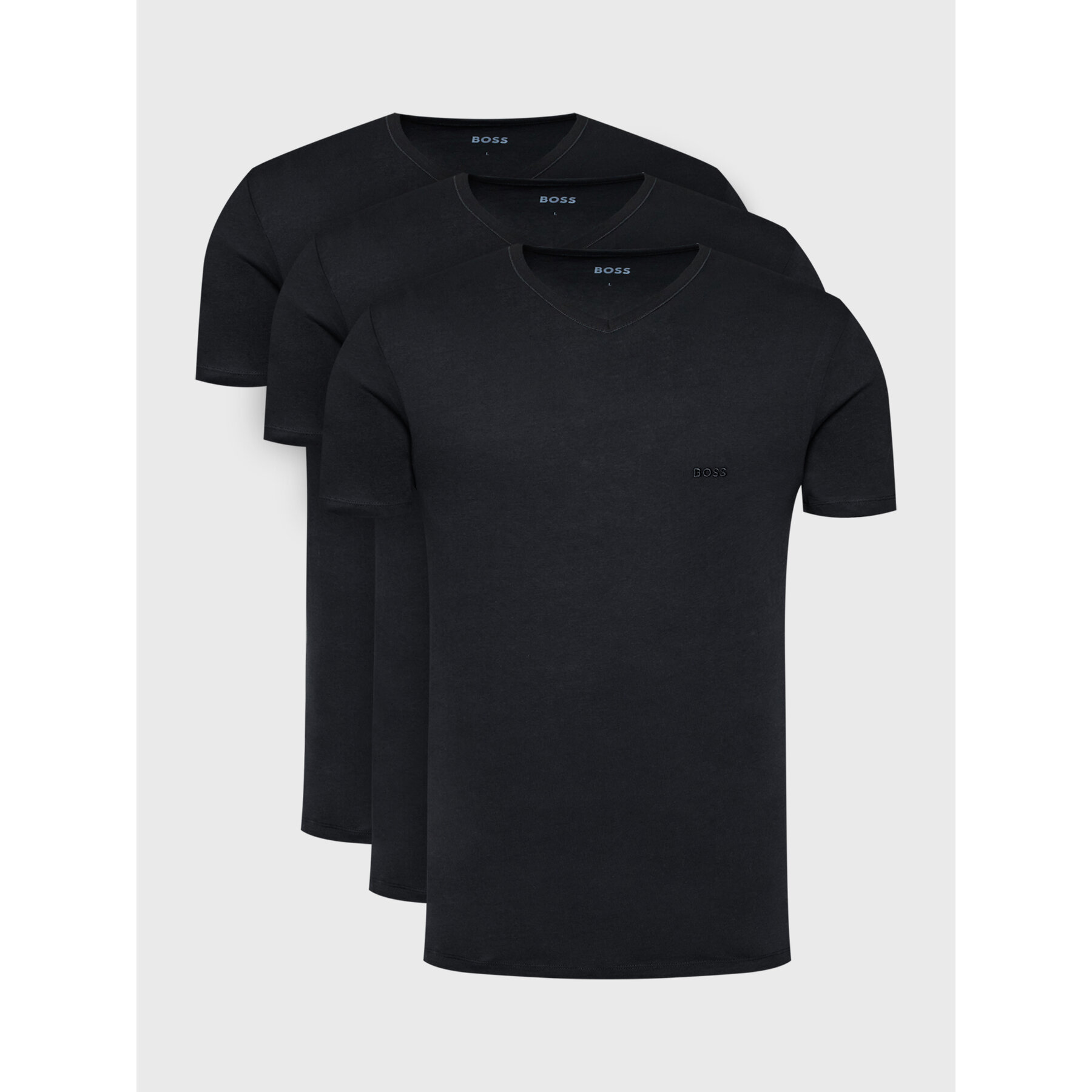 BOSS Póló szett Classic 50475285 Fekete Regular Fit