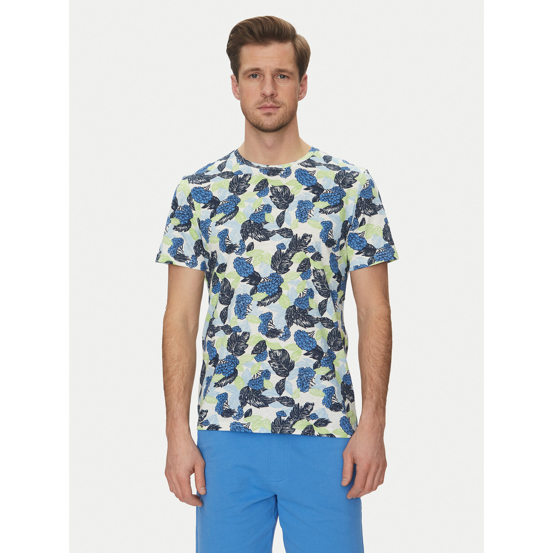 Blend T-shirt 20717778 Blu Regular Fit