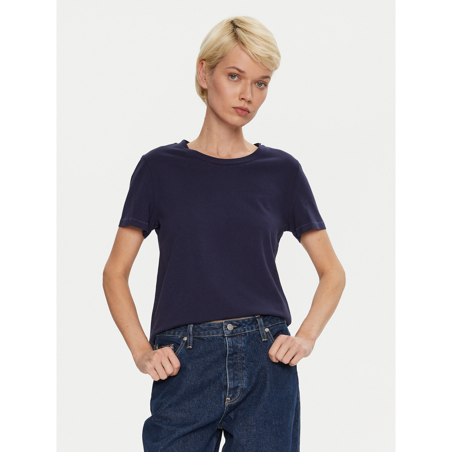 Gap T-shirt 795346-03 Blu scuro Regular Fit