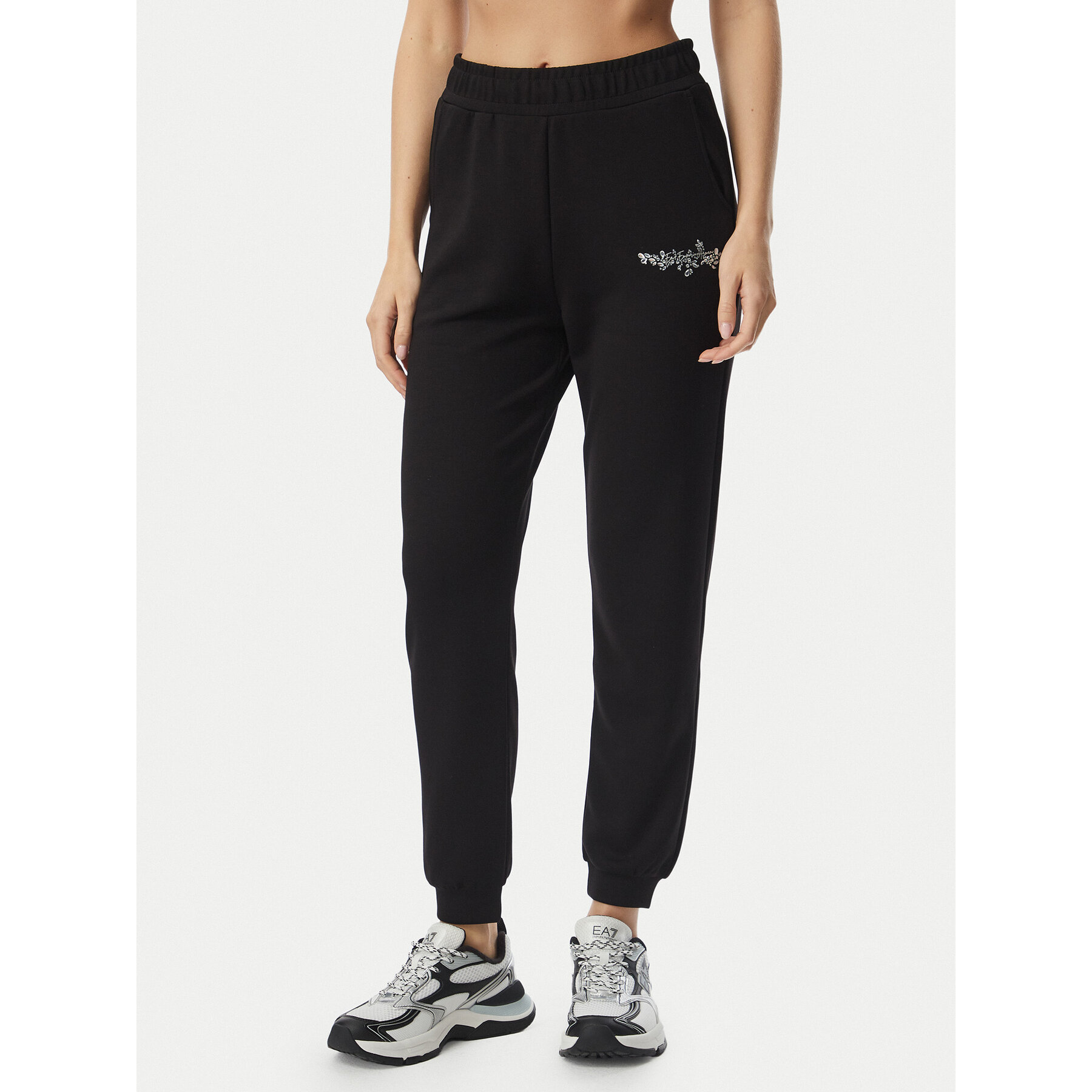 EA7 Emporio Armani Jogginghose 7W001661 AF24375 UC001 Schwarz Regular Fit