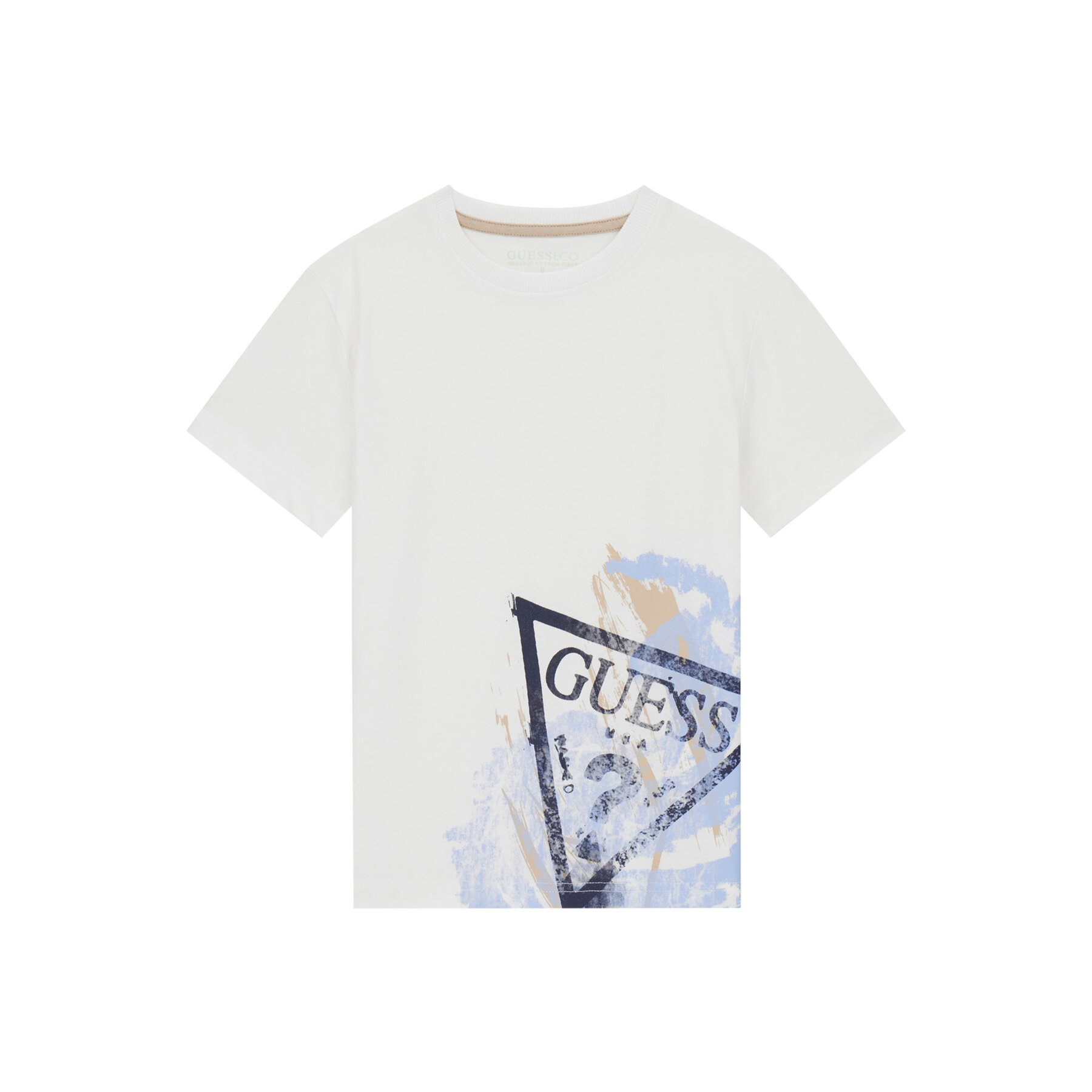 Guess Póló L6RI14 K8HM4 Fehér Regular Fit