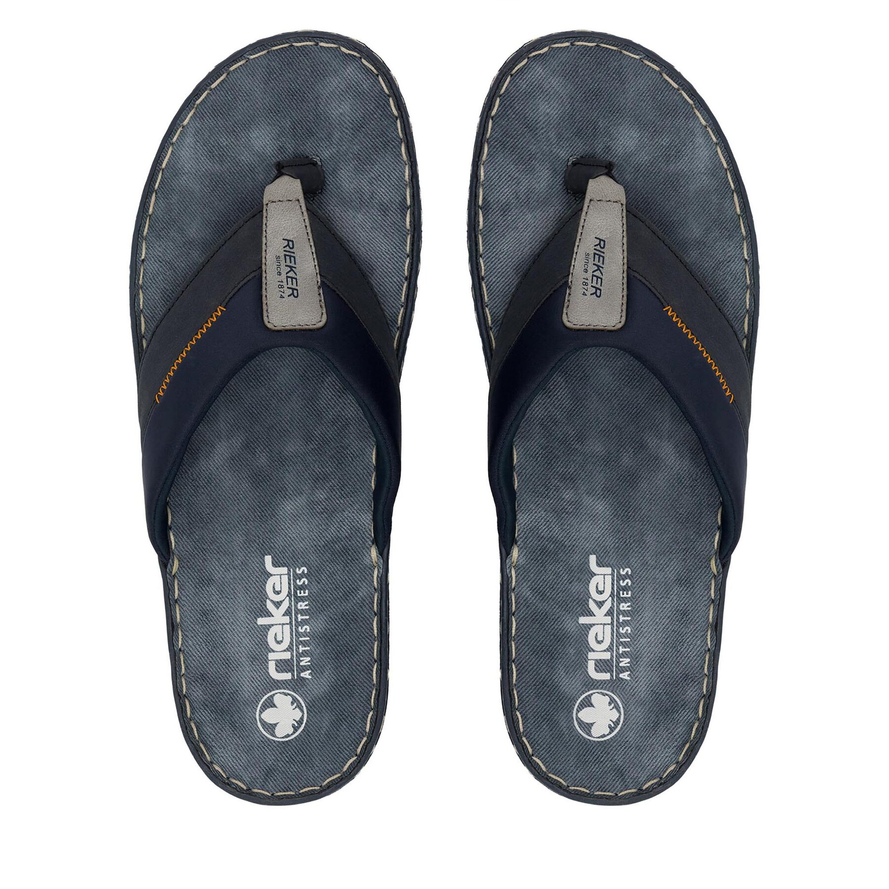 Flip flop Rieker 21097-14 Bleumarin