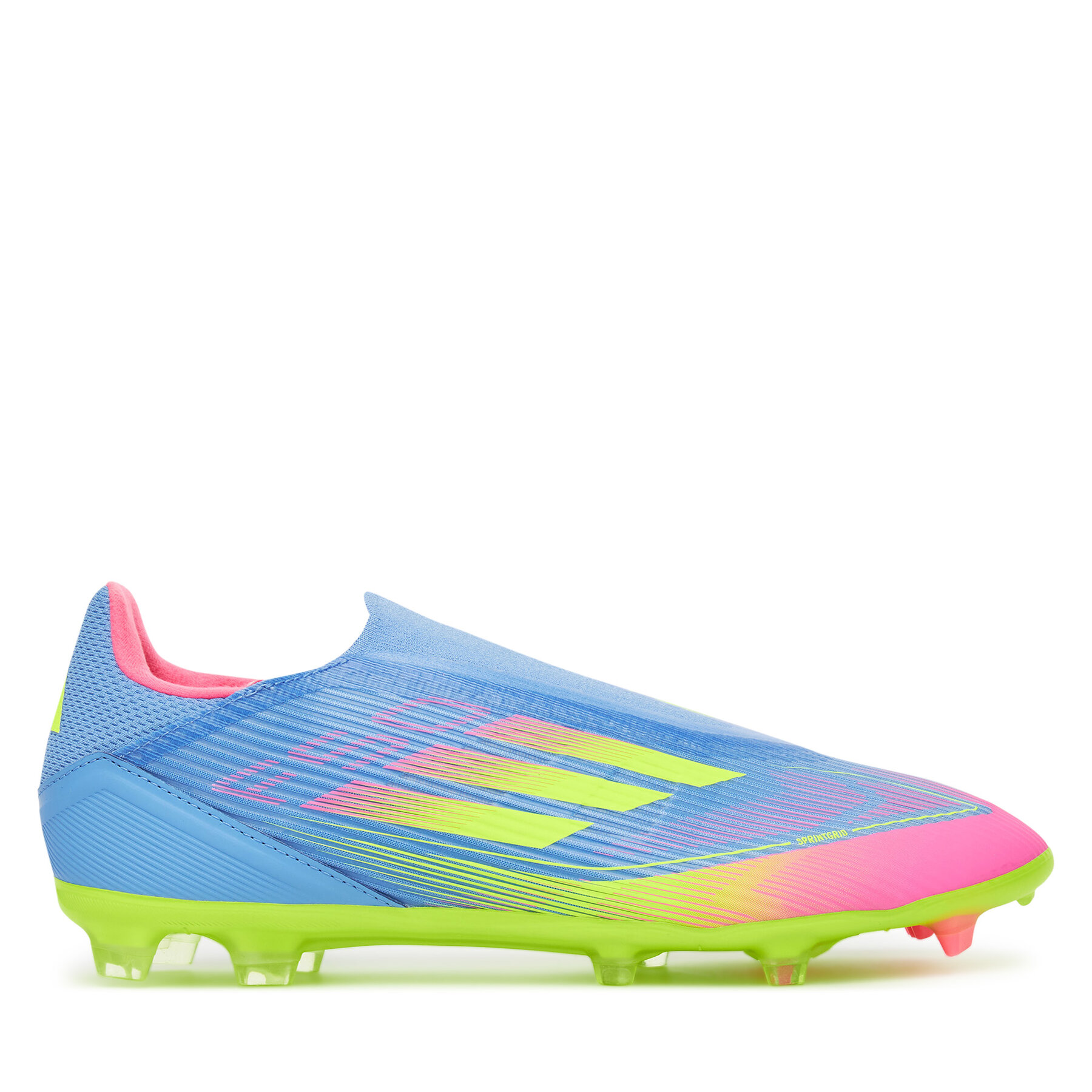 Buty do piłki nożnej adidas, Rozmiar 47 1/3 Granatowy F50 League Laceless Firm/Multi-Ground IE1240