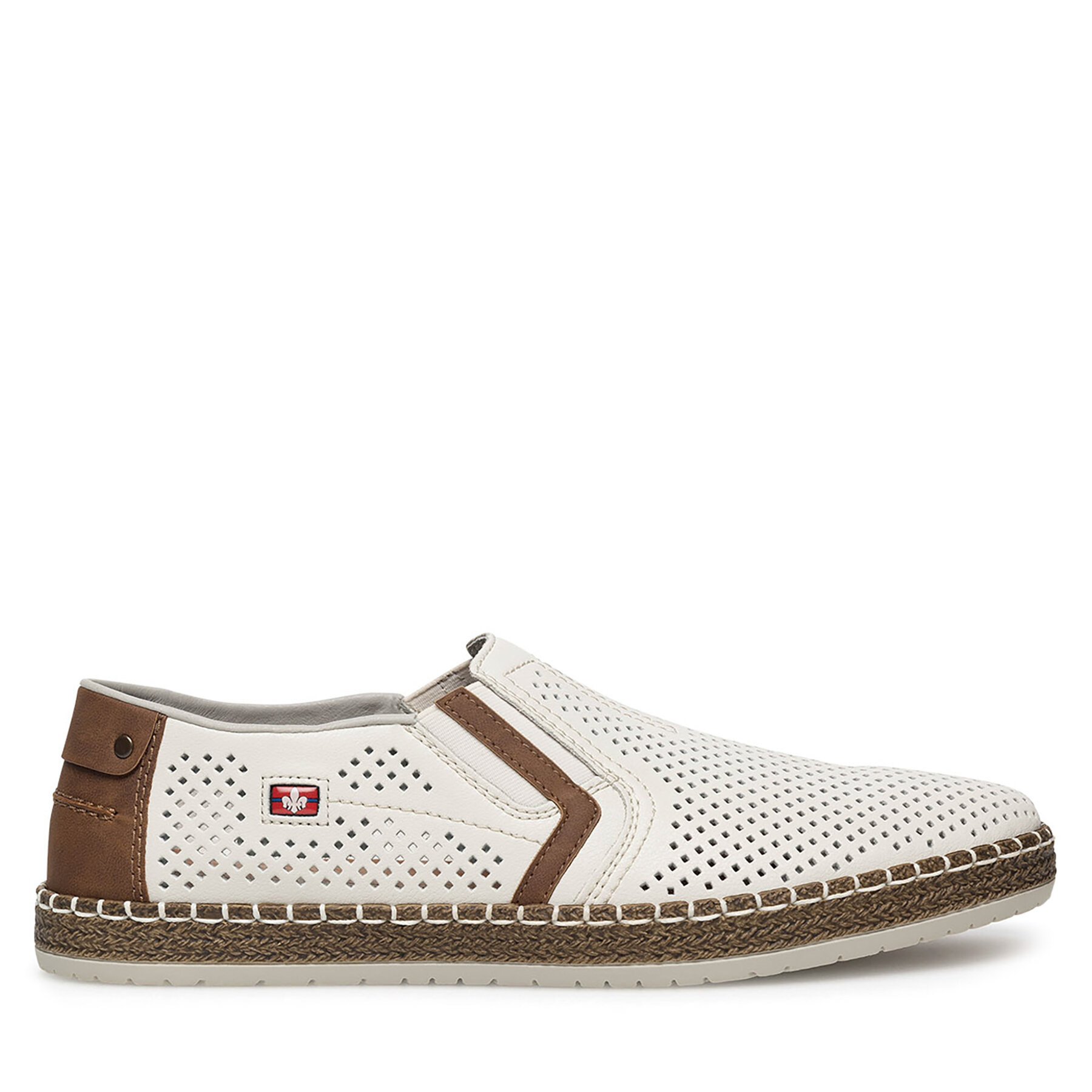 Pantofi Rieker B5297-80 Alb