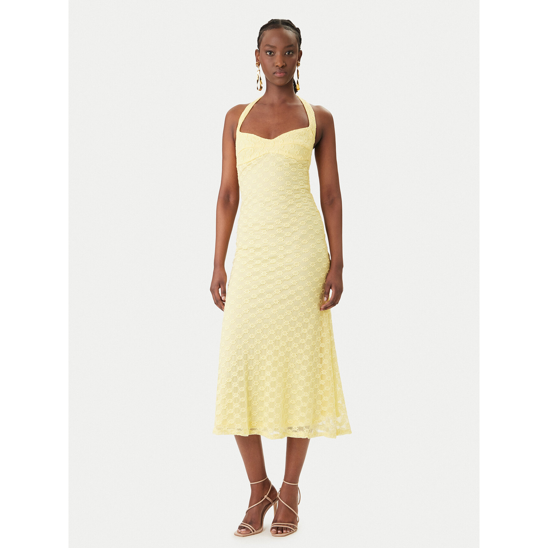 Bardot Coctailkleid Mariko 60397DB Gelb Regular Fit