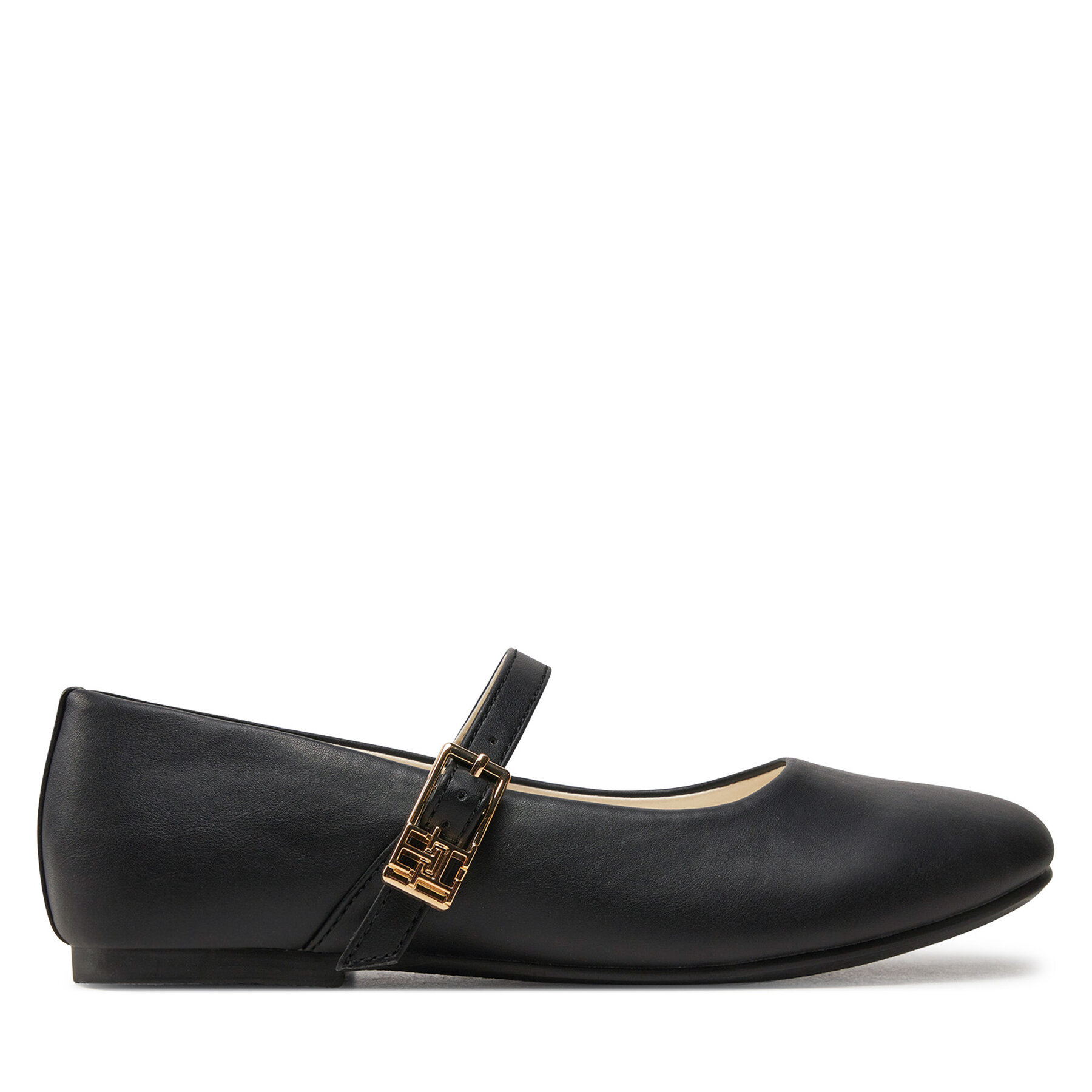 Kinder Ballerinas Tommy Hilfiger, Schuhgröße 37, Schwarz, Ballerina T3A3-33556-1351