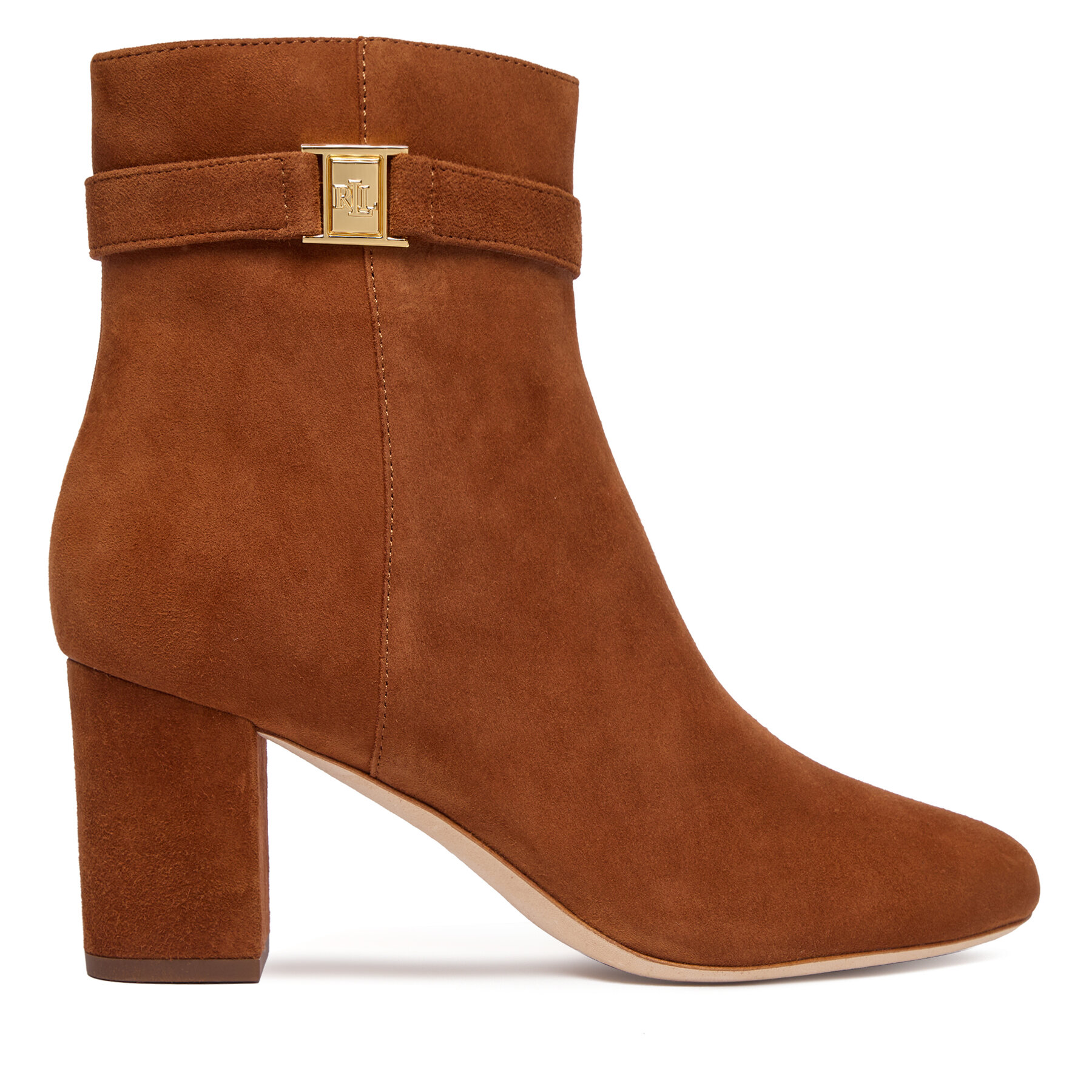 Μποτάκια LAUREN RALPH LAUREN Kellie Bt Hi 802967827002 Καφέ