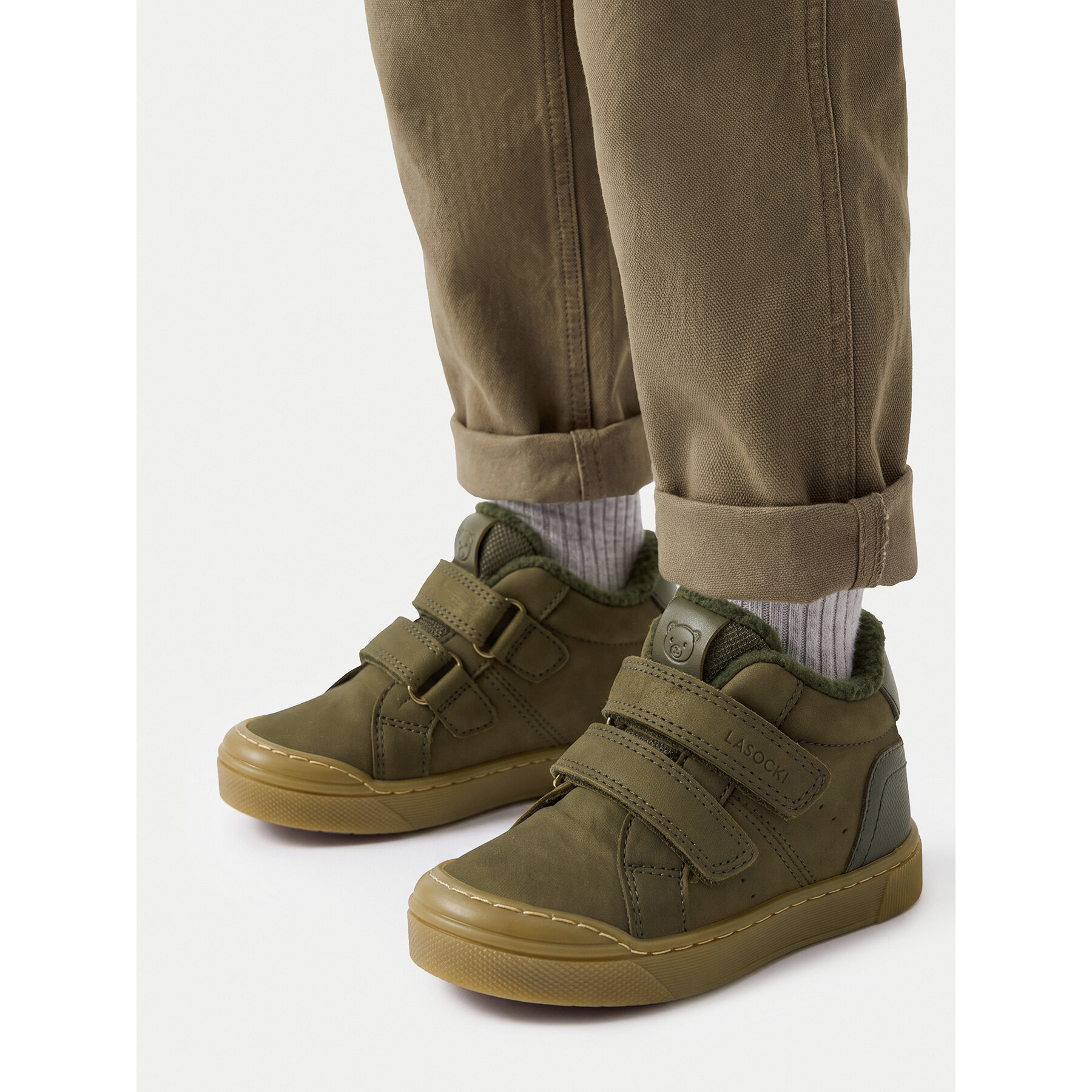 Gležnjarji Lasocki Kids CEO-CI12-BAKU-05(II)CH Khaki