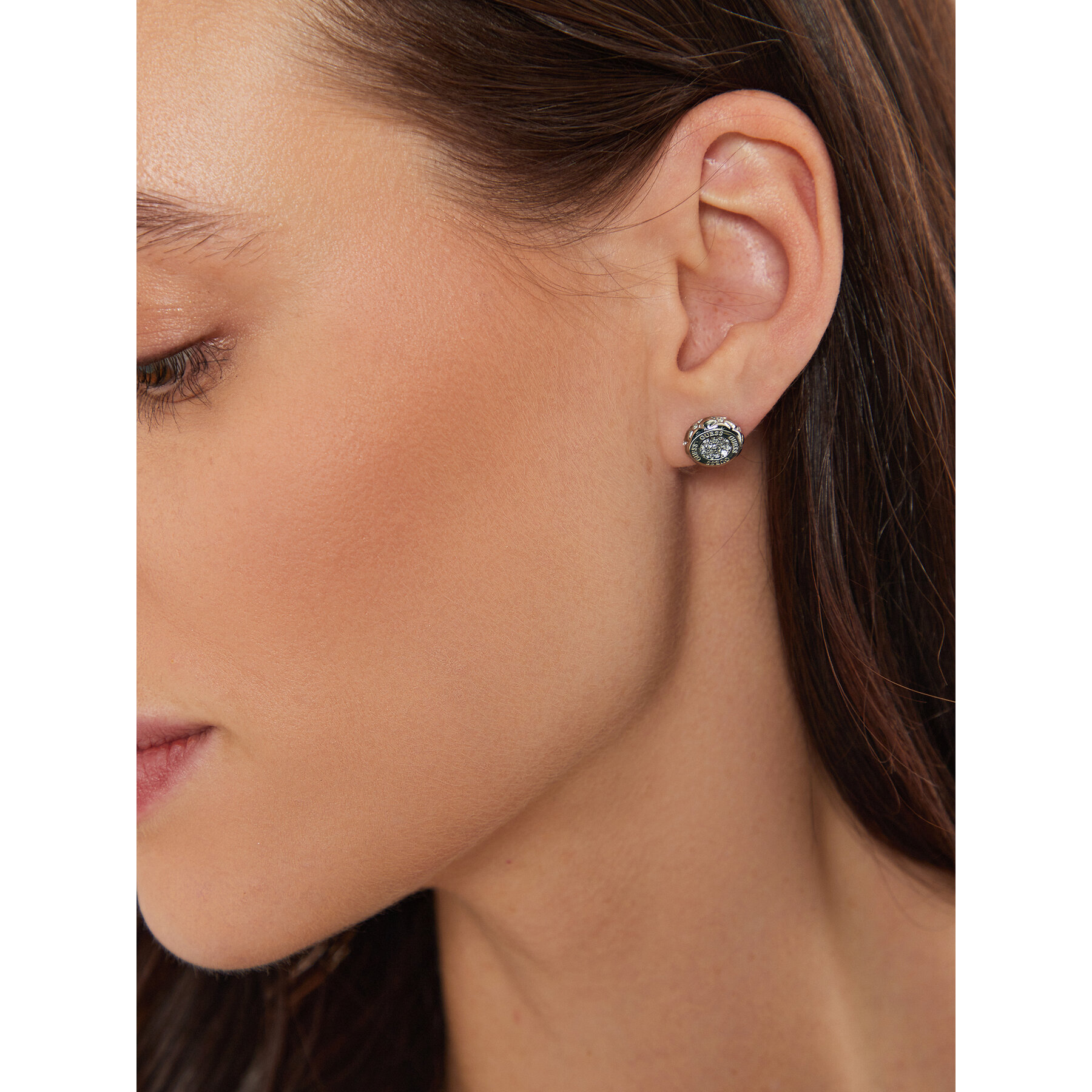 Boucles d'oreilles Guess JUBE04 595JW Argent