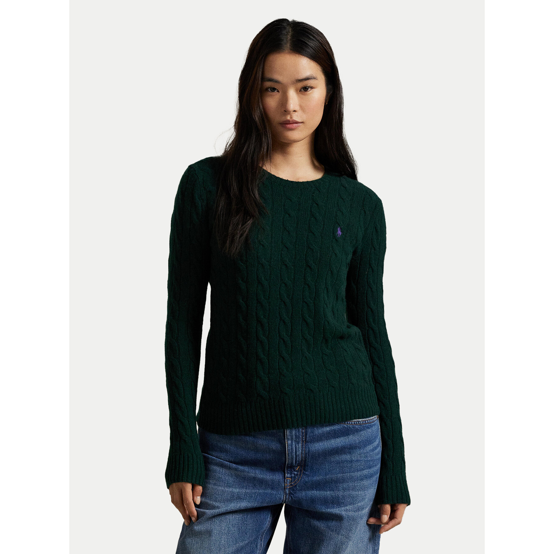 Polo Ralph Lauren Pullover 211971865009 Grün Slim Fit