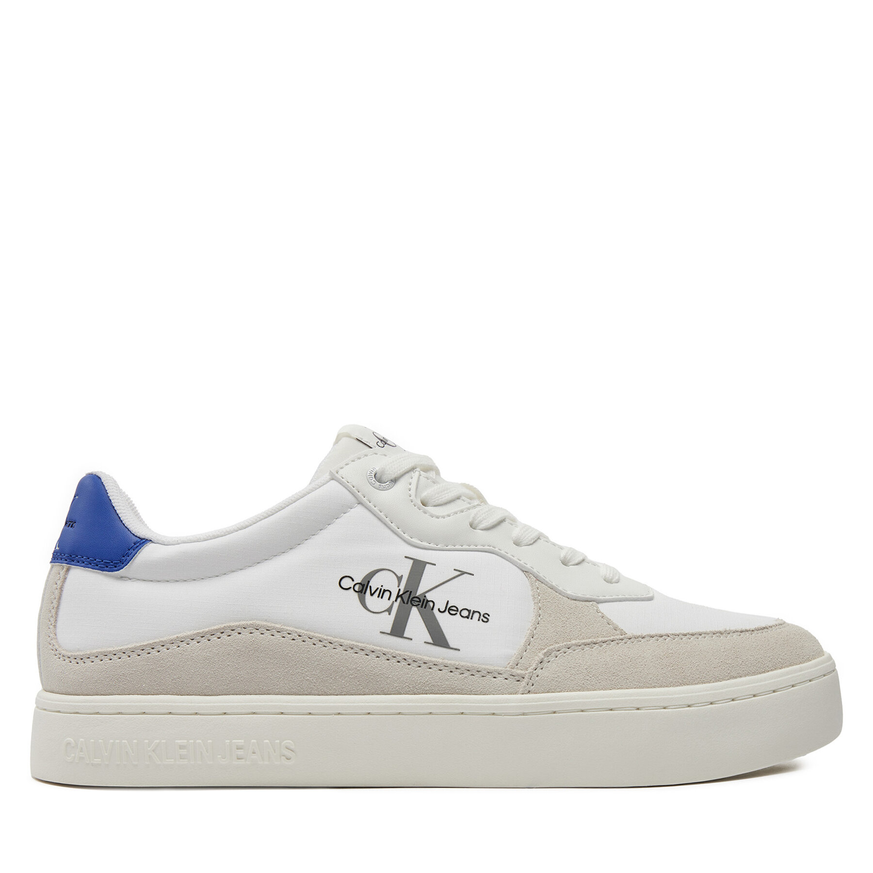 Calvin Klein Jeans Αθλητικά Calvin Klein Jeans Classic Cupsole Low Mix Mtl YM0YM01033 Λευκό