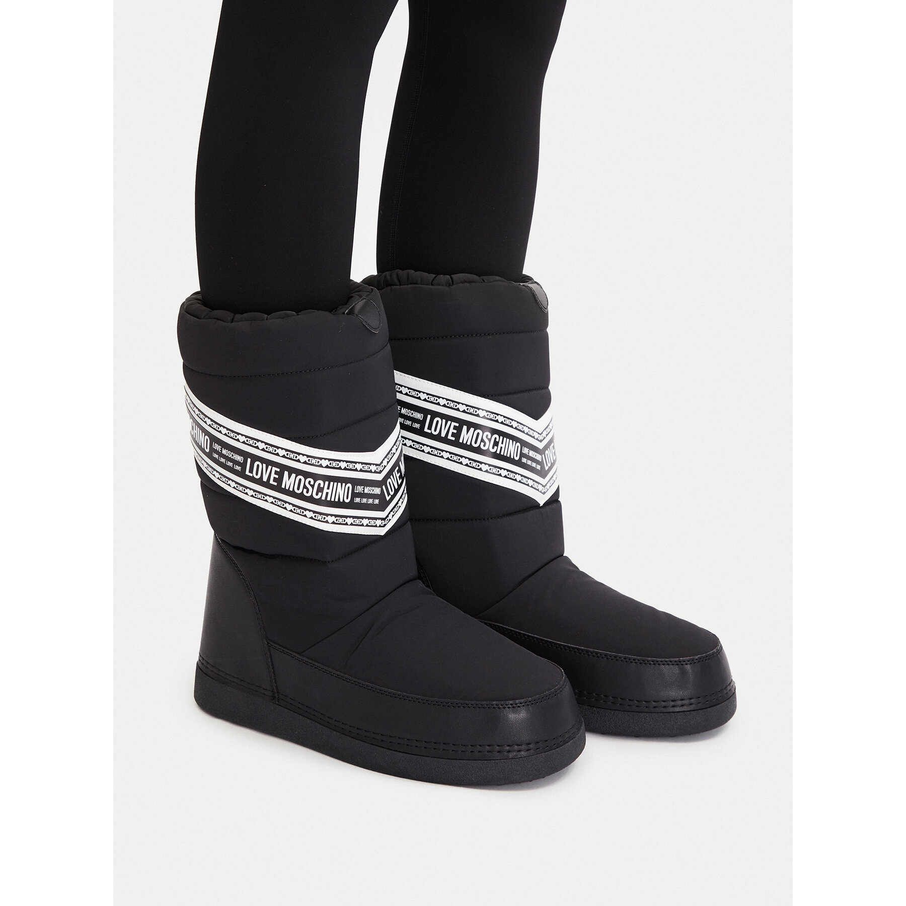 Cizme de zăpadă LOVE MOSCHINO JA24162G1NISB000 Negru