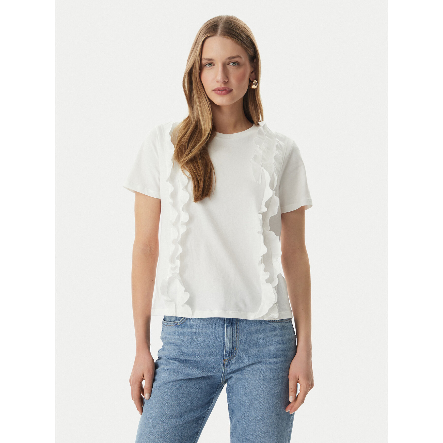 Morgan Bluse 261-DUPAIN Weiß Regular Fit