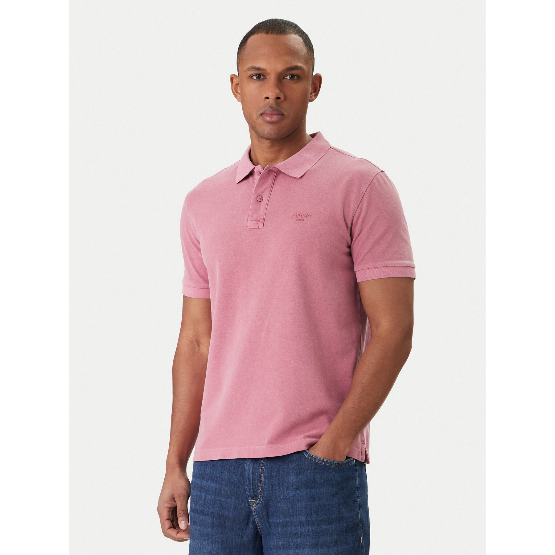 JOOP! Jeans Pólóing Ambrosian 30045619 Rózsaszín Modern Fit