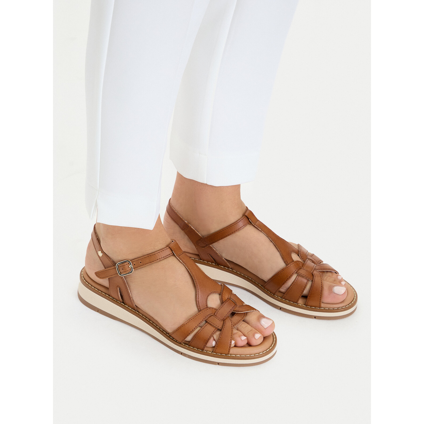 Sandale Pikolinos Roquetas W9B-0789 Maro
