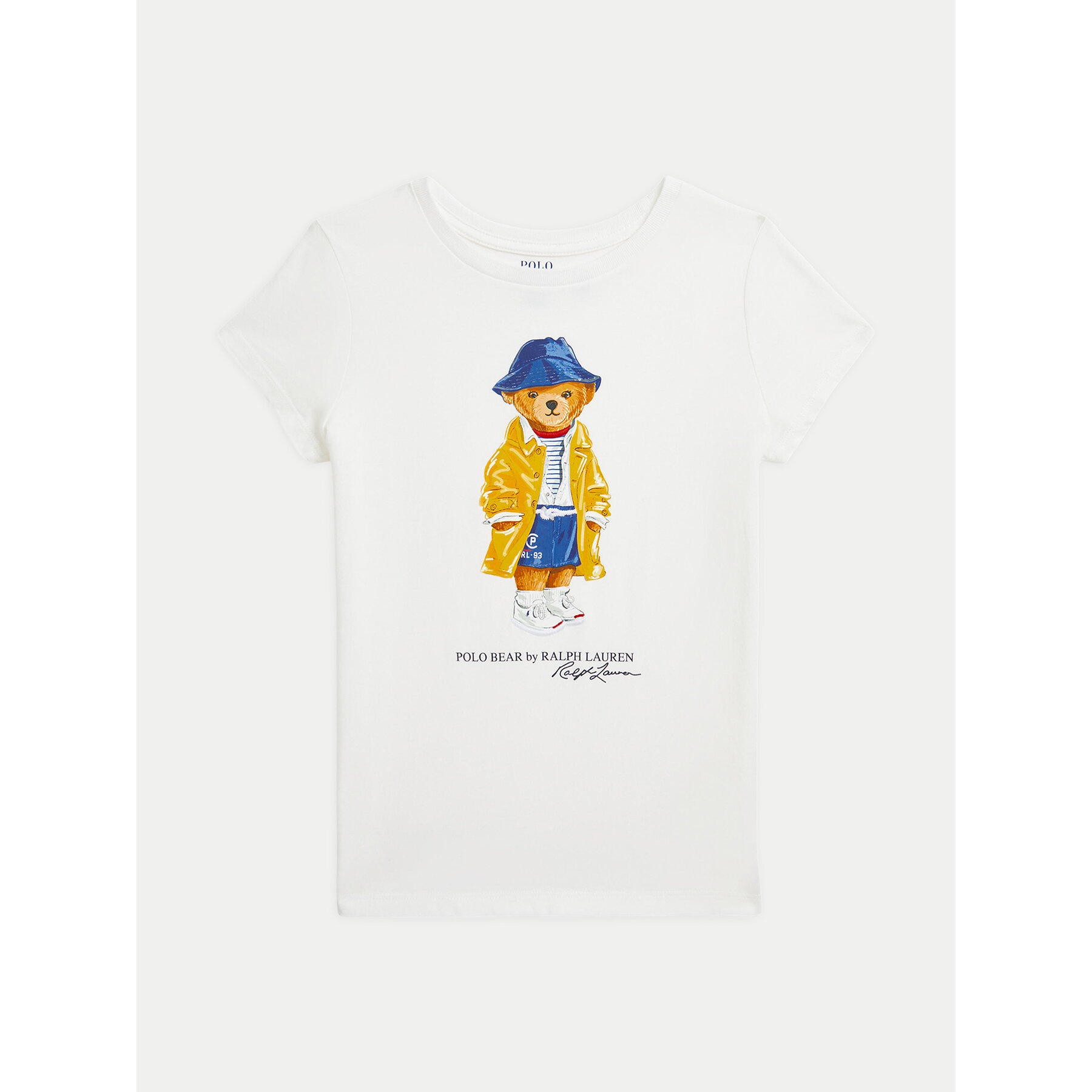 Polo Ralph Lauren Marškinėliai 313957377001 Balta Regular Fit